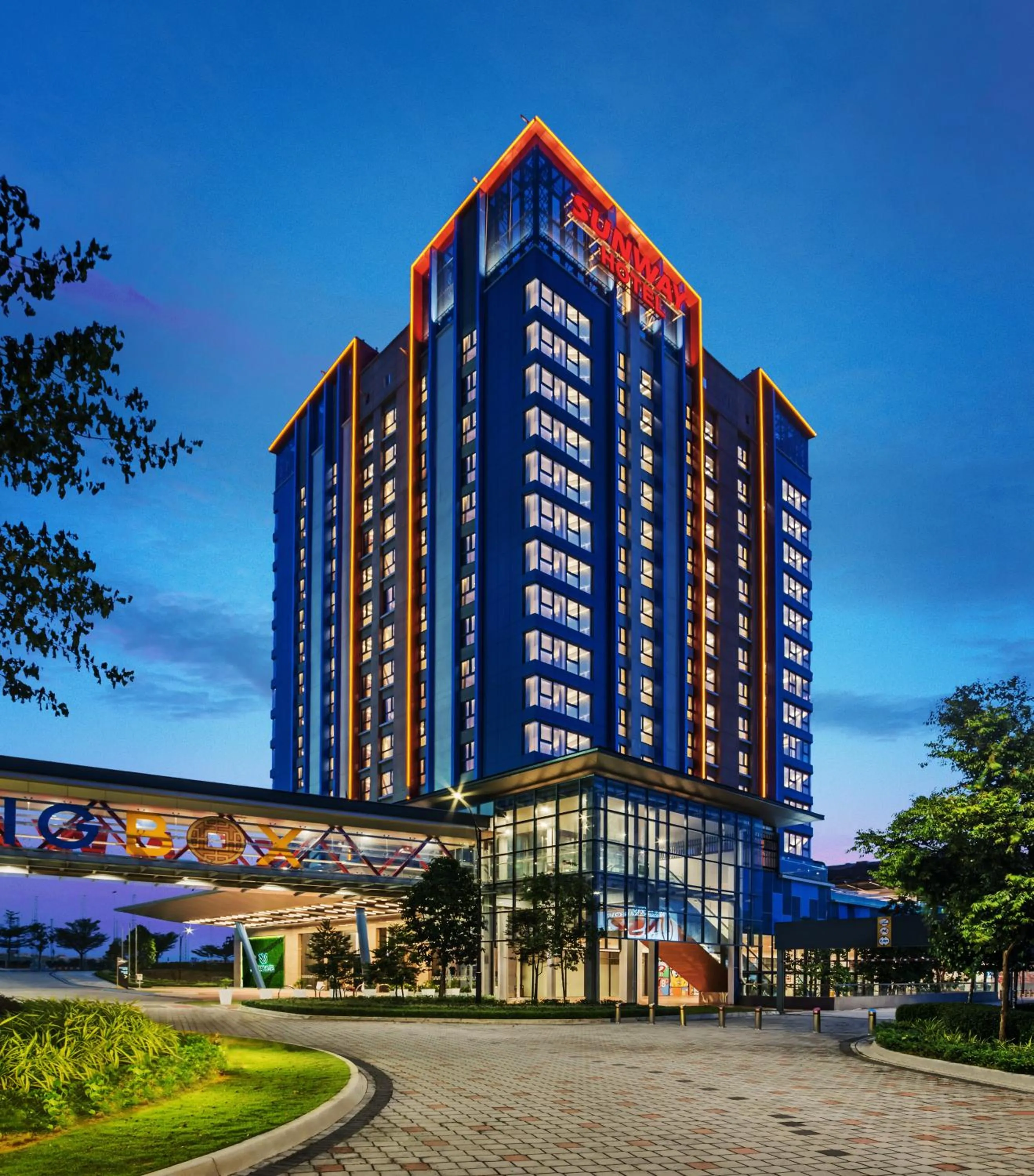Property building in Sunway Hotel Big Box