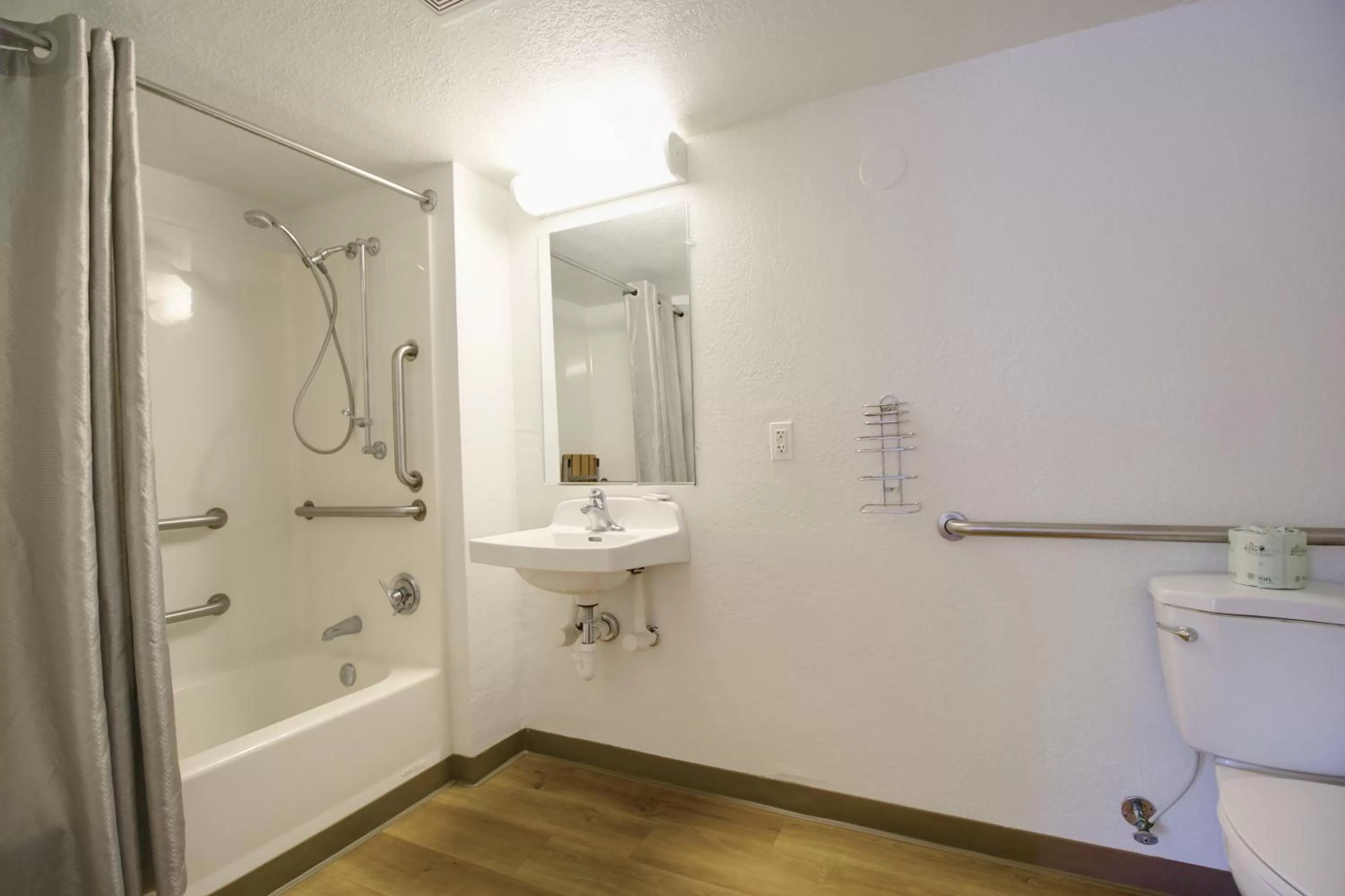 Bathroom in Motel 6-Lantana West Palm Beach, FL