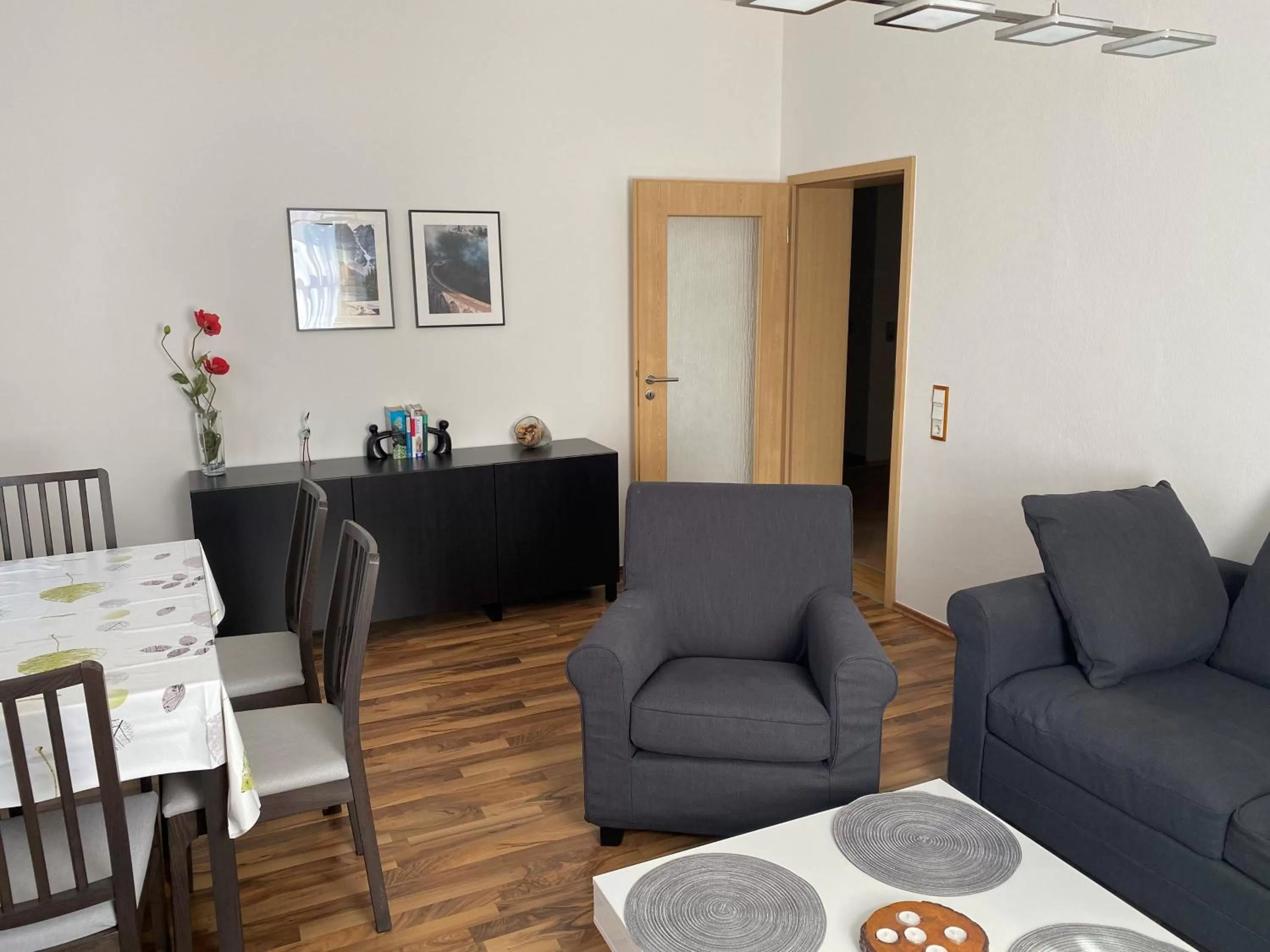 Living room in Pension an der Porzellan-Manufaktur