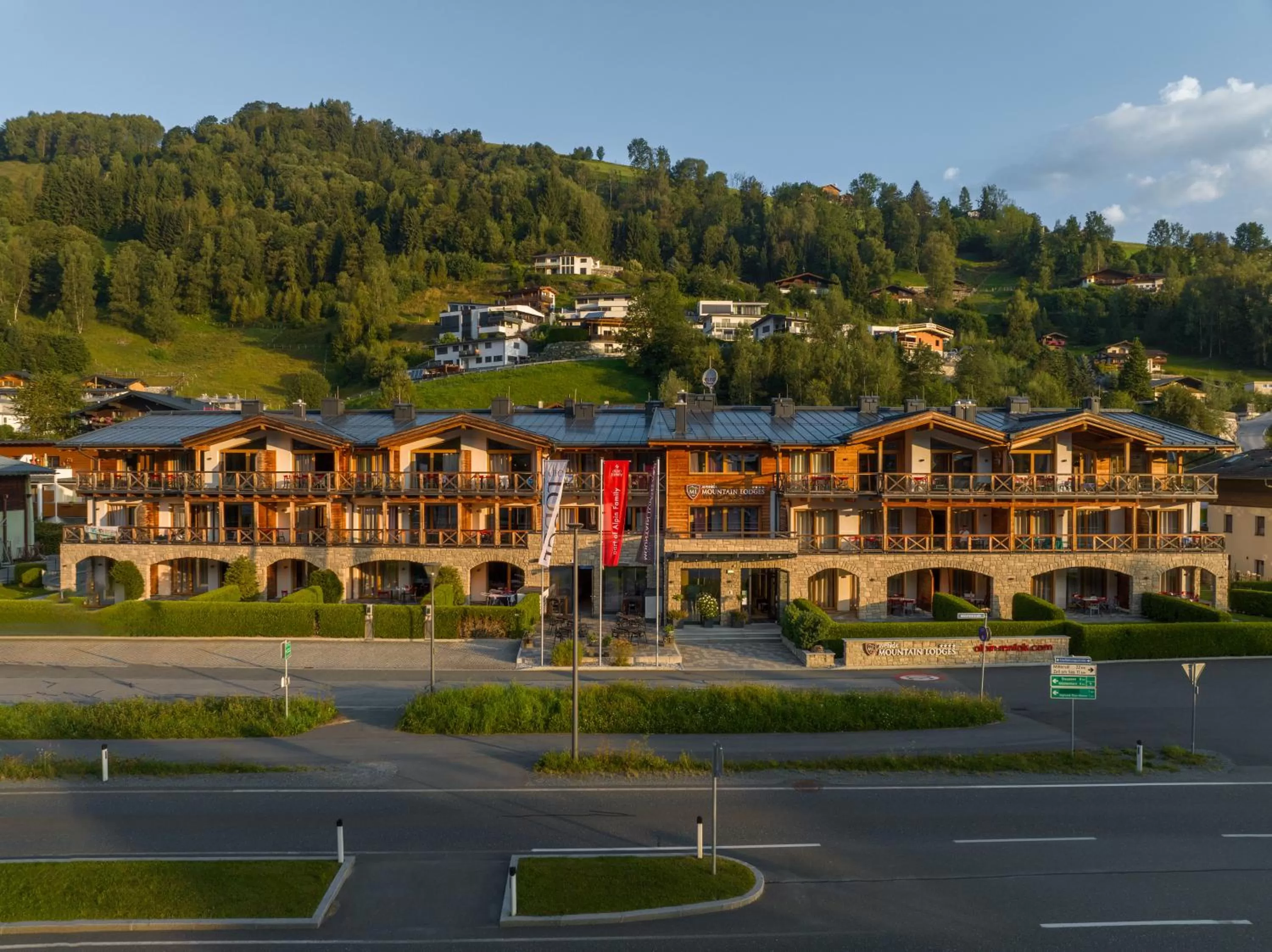 Property building in AvenidA Mountain Lodges Kaprun