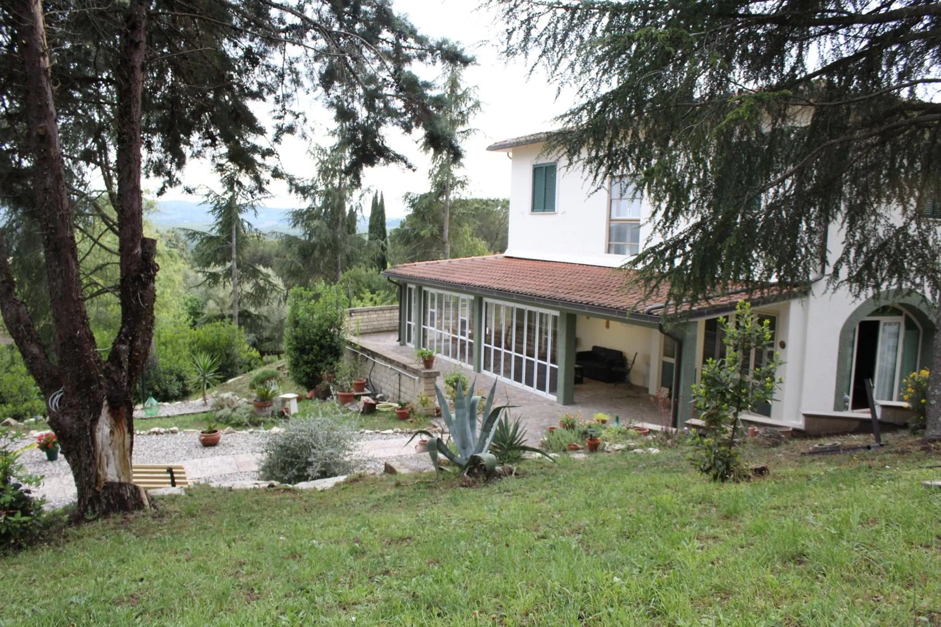 Garden view, Property Building in Bed and Breakfast Romantica Evasione