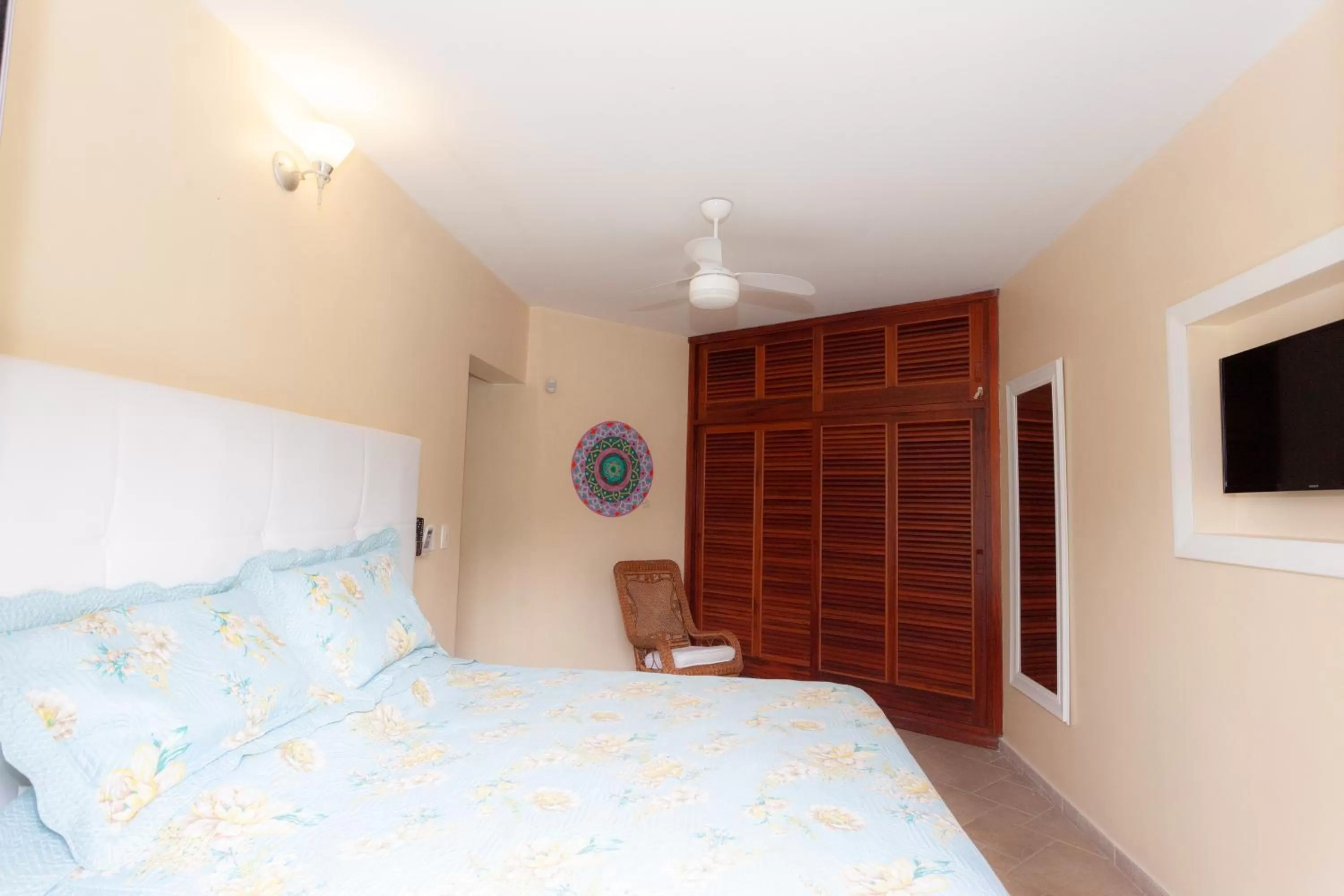 Bed in Ubatuba Ecologic Pousada