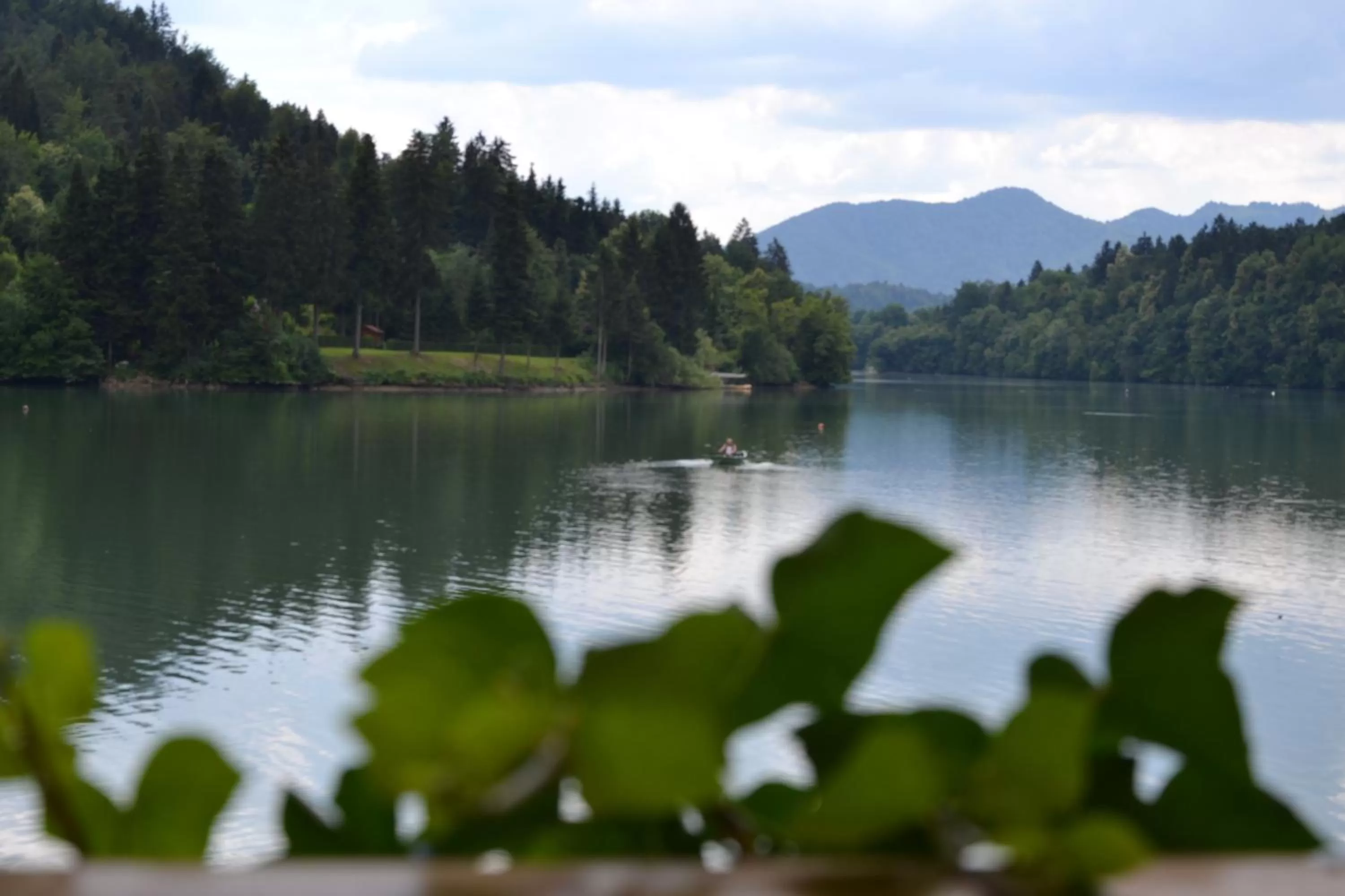 Fishing in Gostisce Jezero