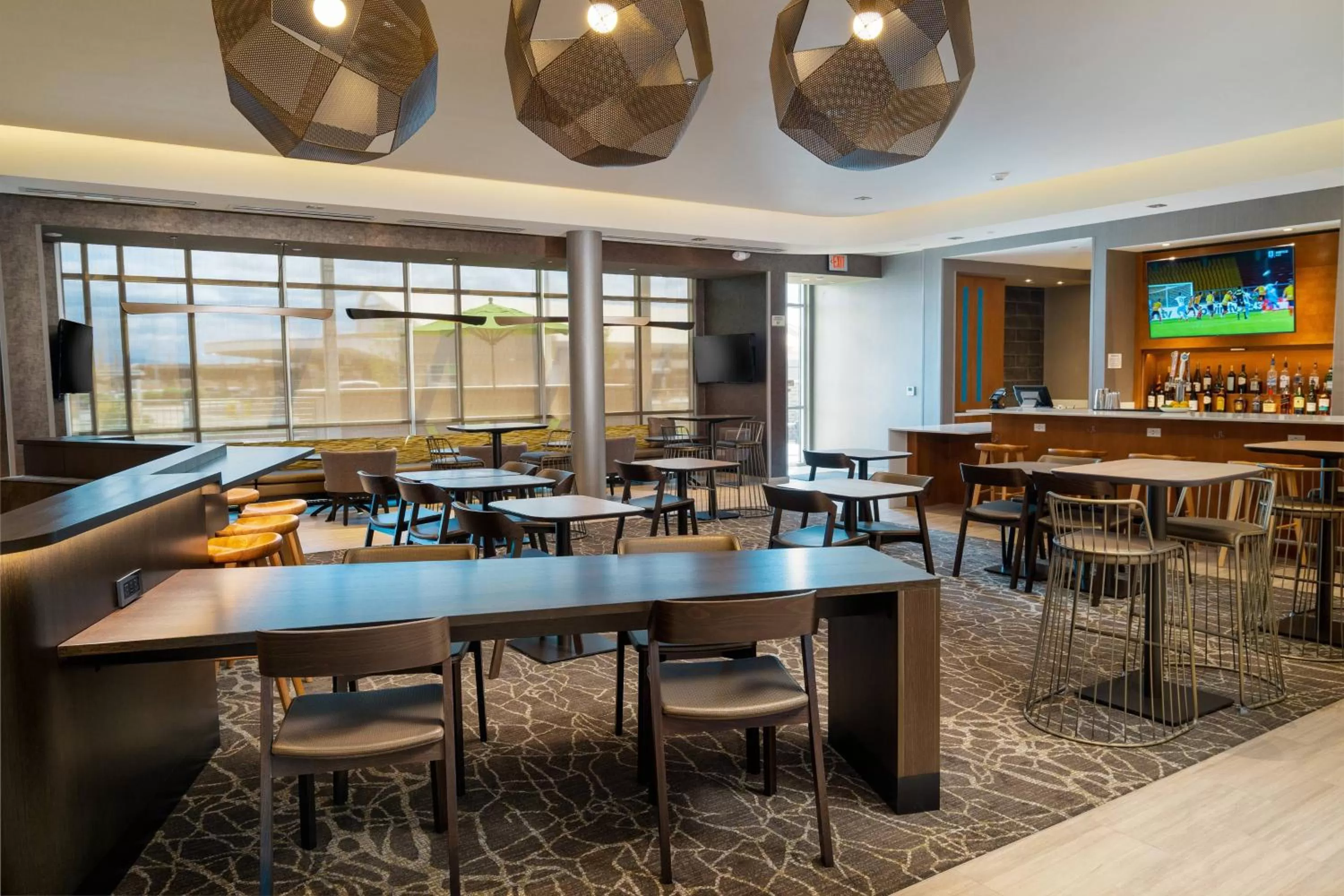 Lobby or reception in SpringHill Suites Spokane Airport