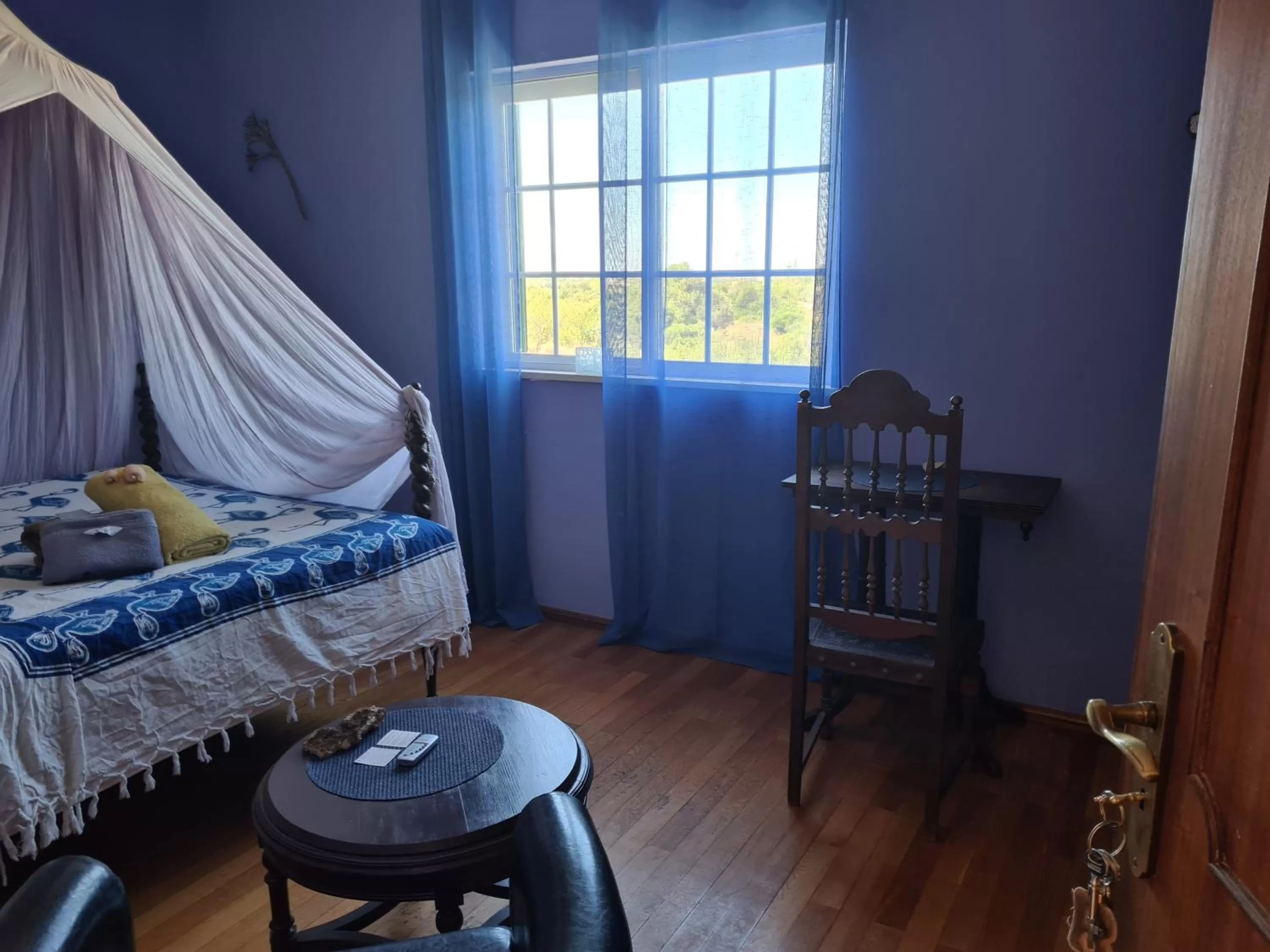 Bed in Casa dos Ventos