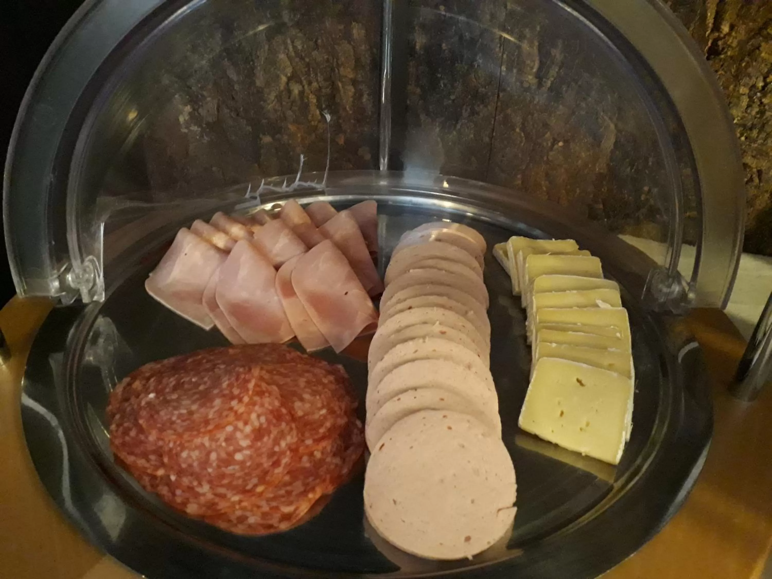 Food close-up in Hotel Tschuggen