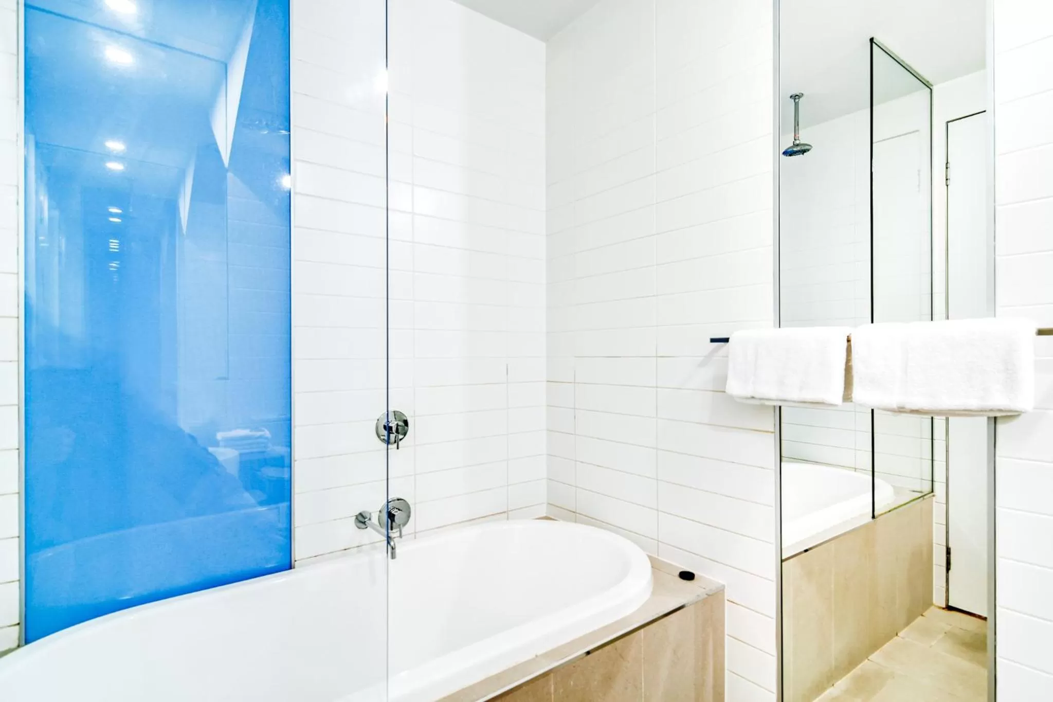 Bathroom in Byron Butter Factory Apartments