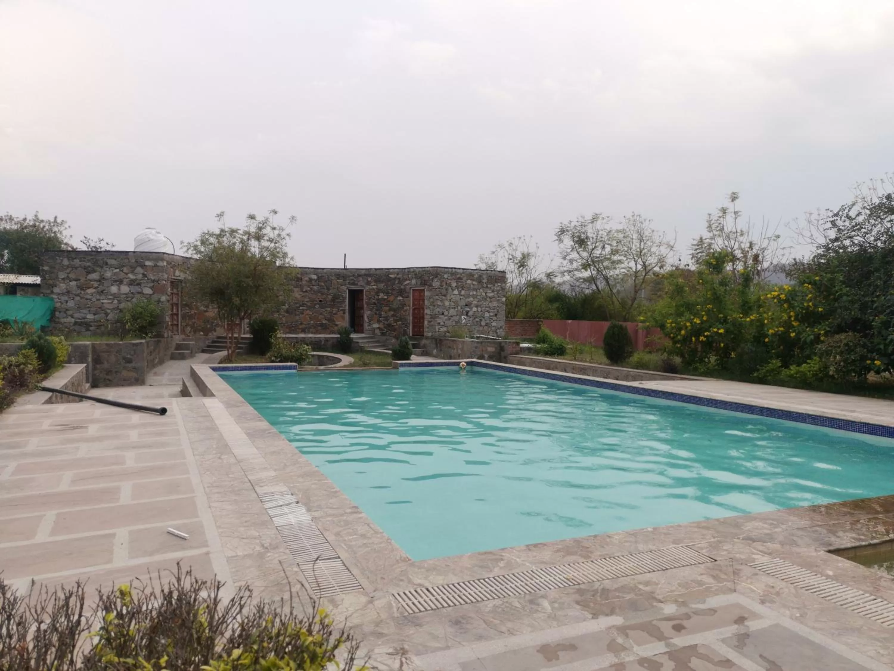 Swimming pool in Astroport Sariska Treetop by Eight Continents