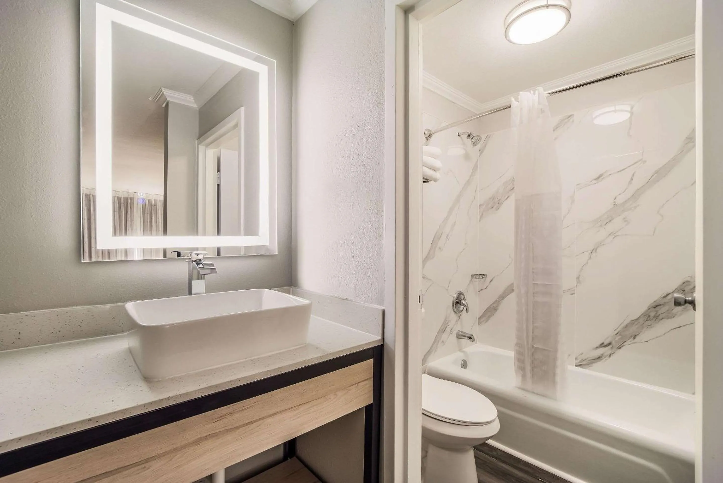 Bathroom in MainStay Suites Florence - Darlington