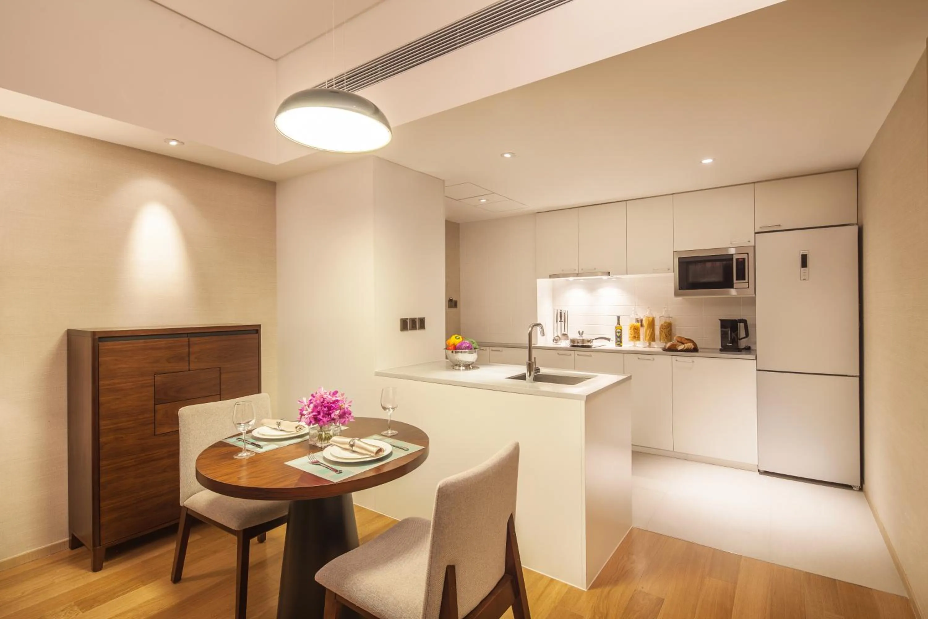 Kitchen or kitchenette in Somerset Xindicheng Xi'an