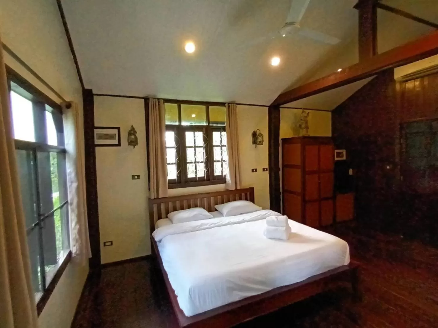 Bed in Little Village Chiang Mai