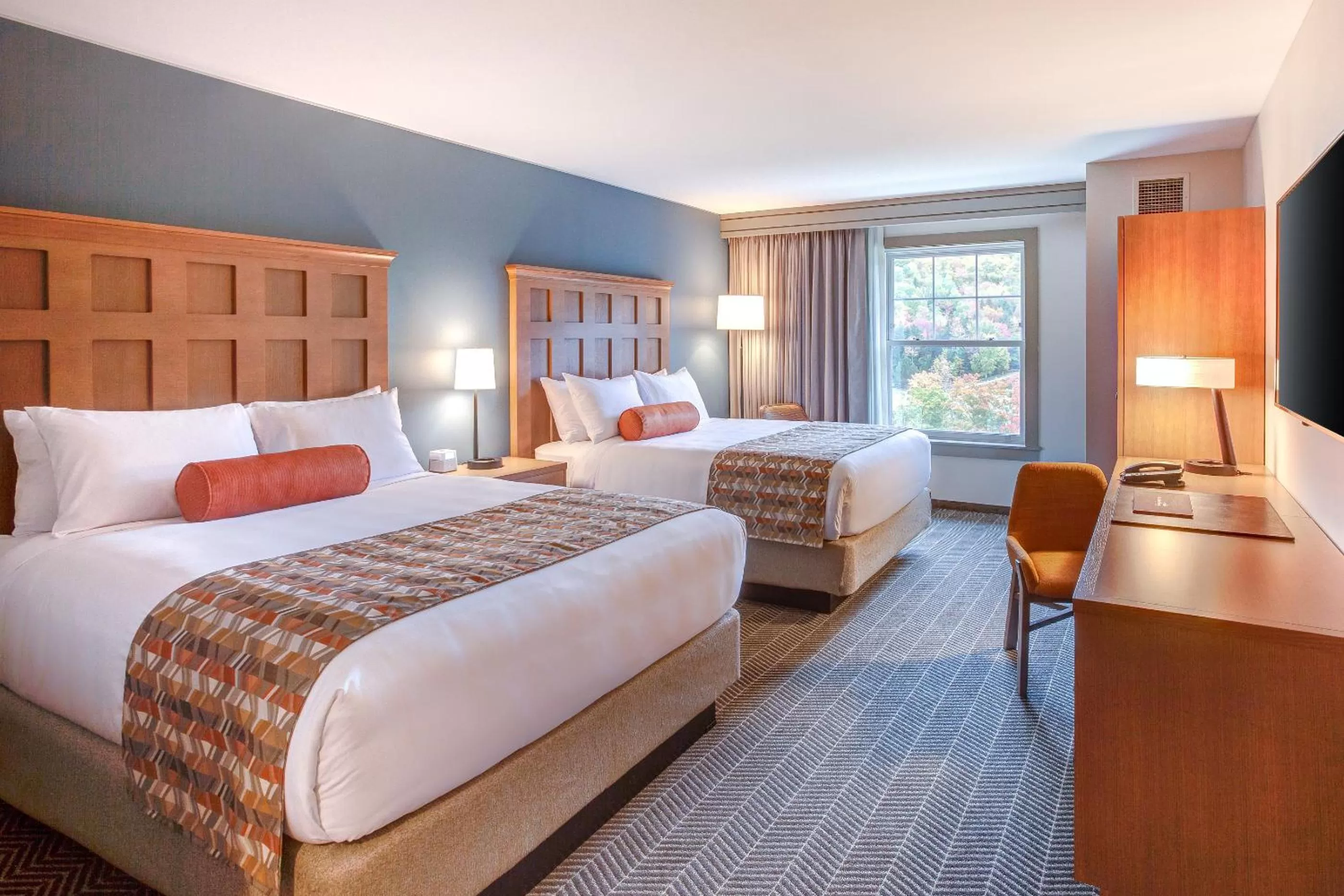 Bed in The Glen House