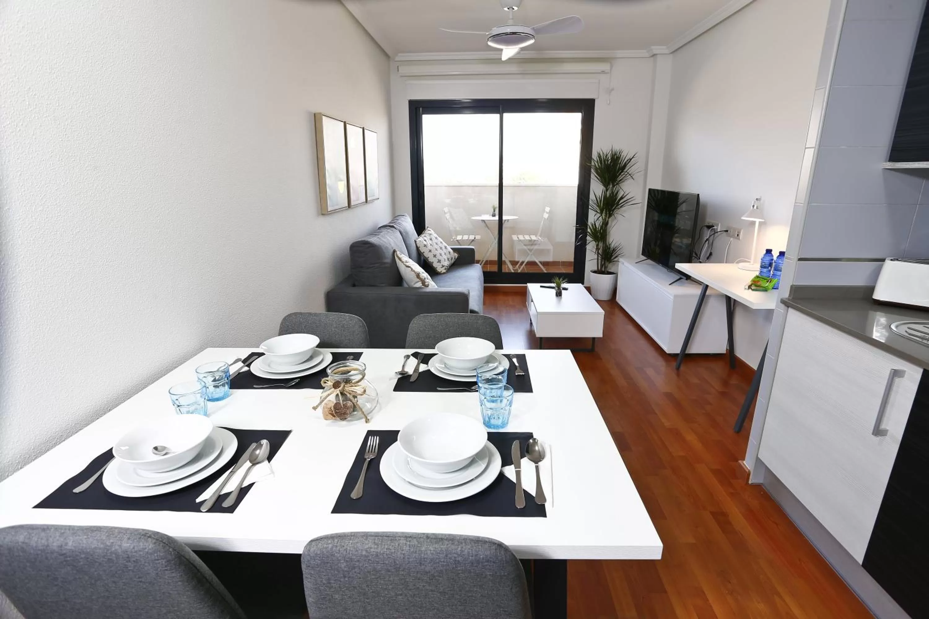 Dining area in Alojamientos Libertad