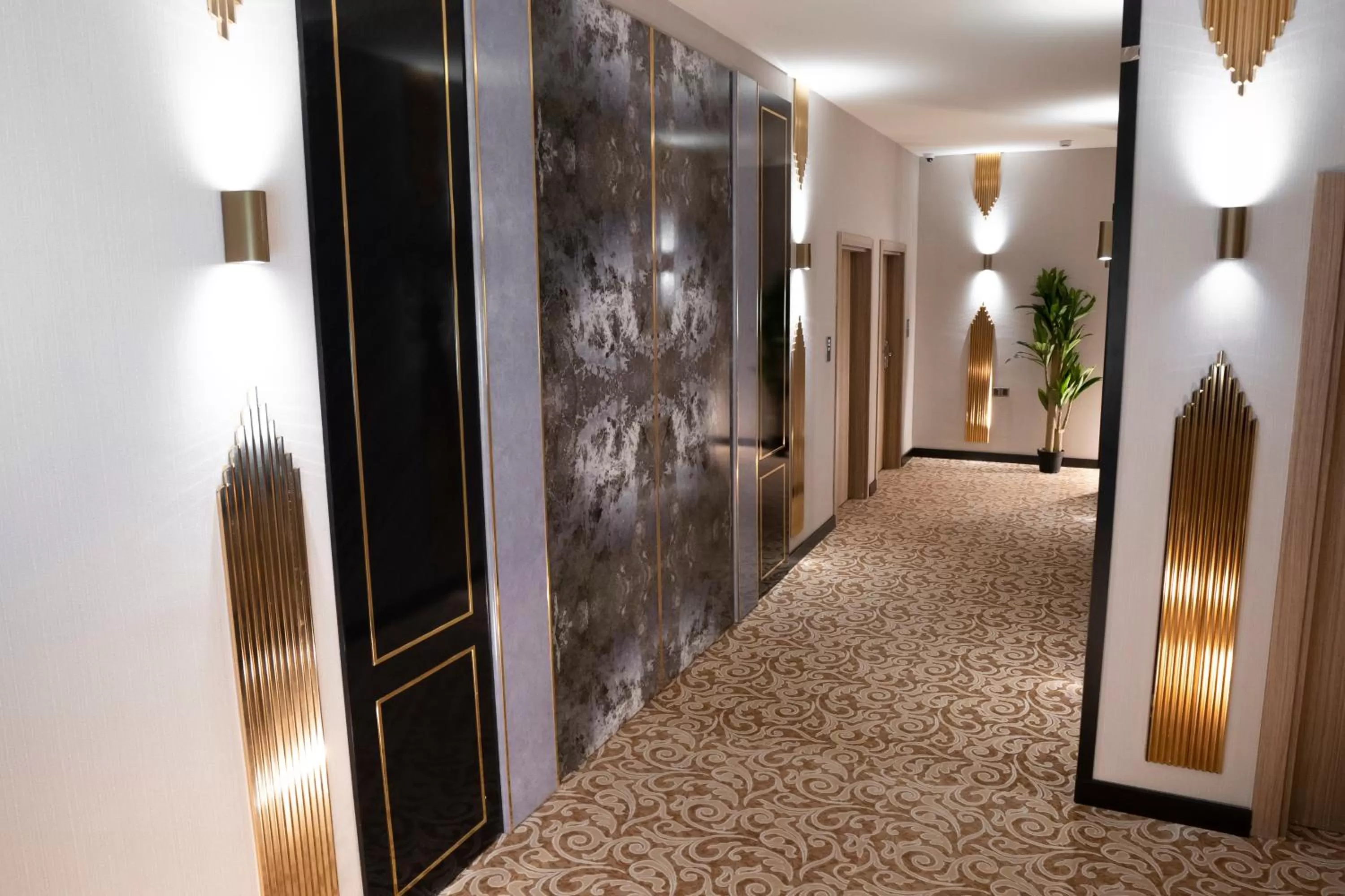 Decorative detail in Al Yarmouk International Hotel