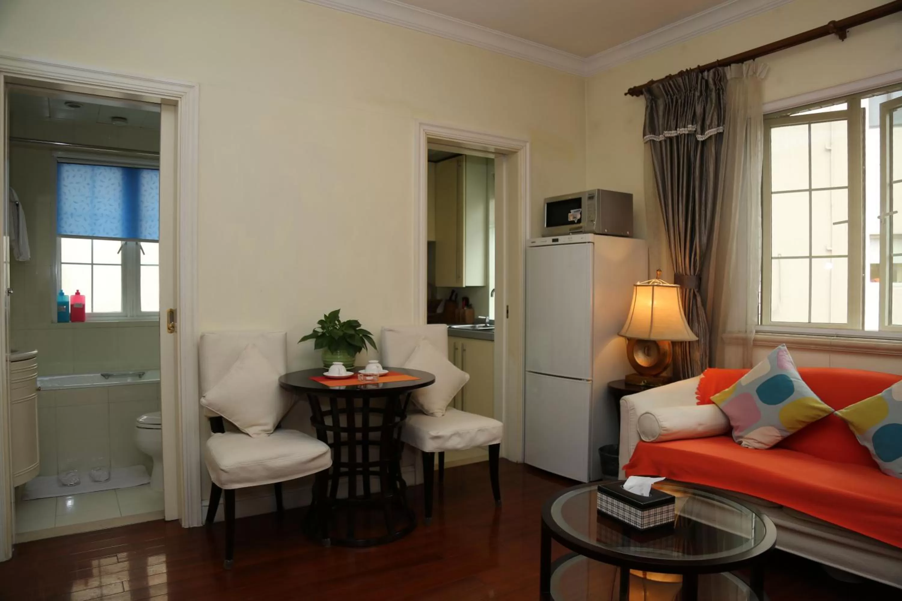 Photo of the whole room, Bed in Ladoll Service Apartments