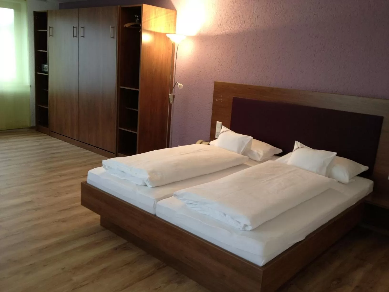 Bed in Gasthaus Hotel Kranz