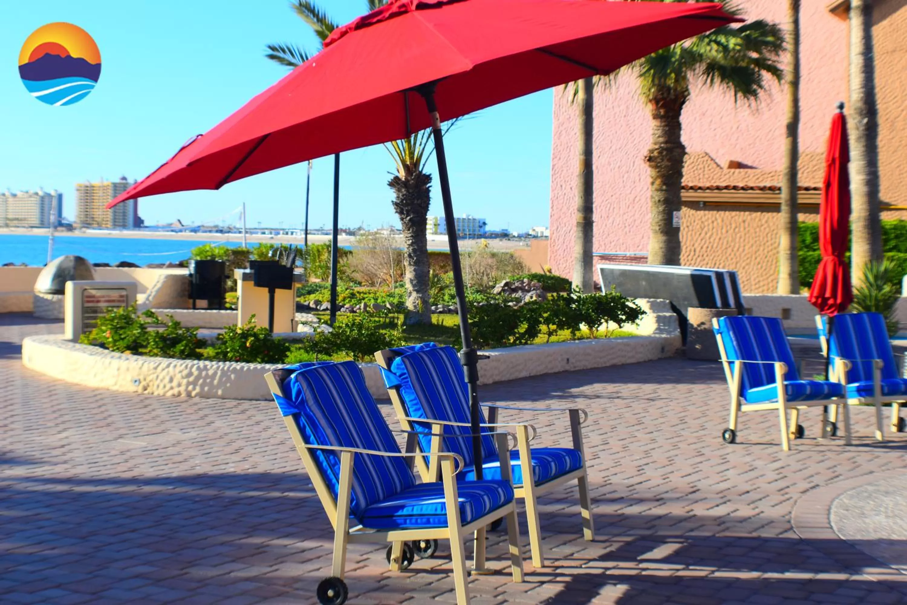 Seating area in Marina Pinacate A-512