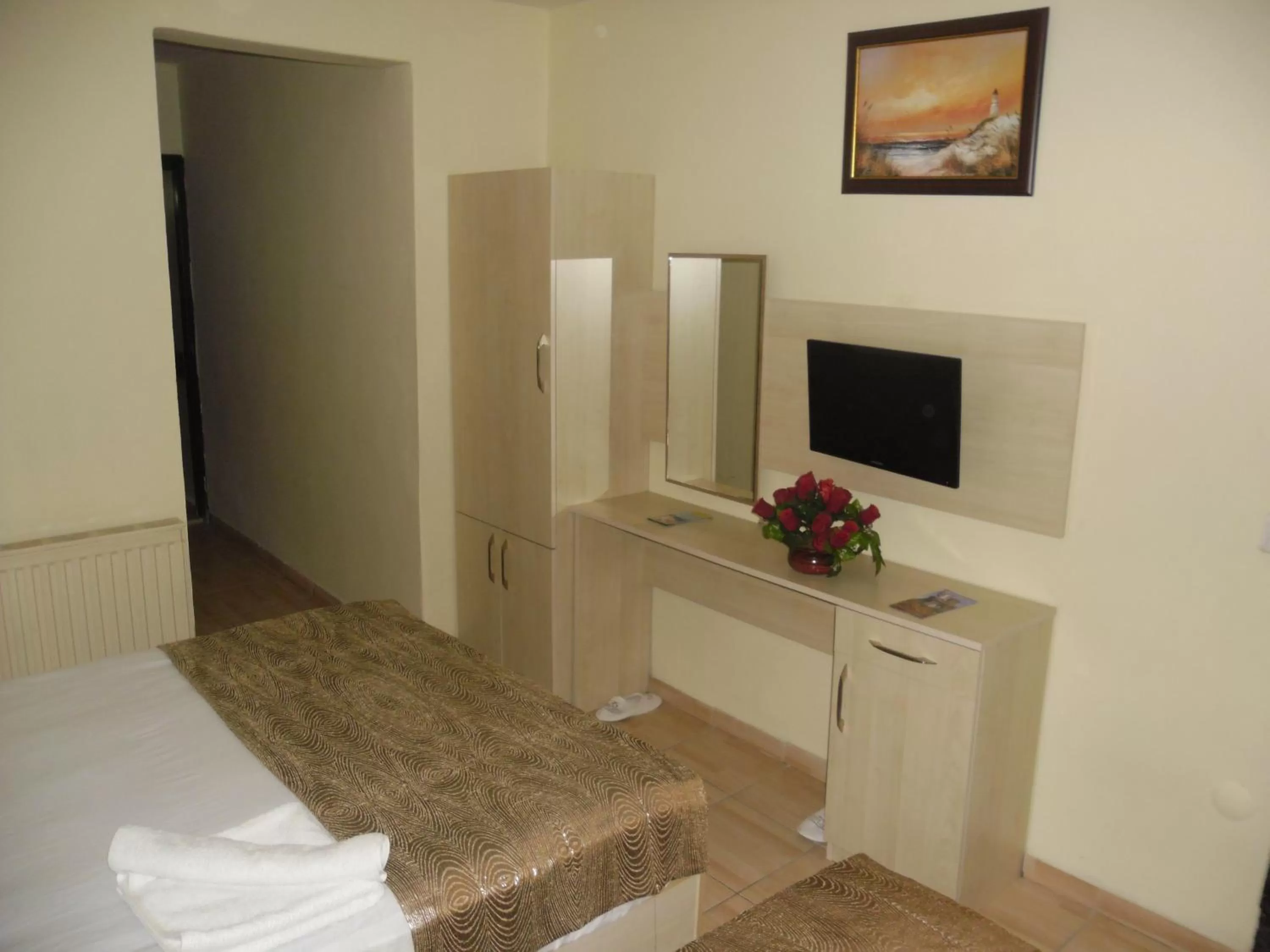 Bed in Olimpiyat Hotel Izmir