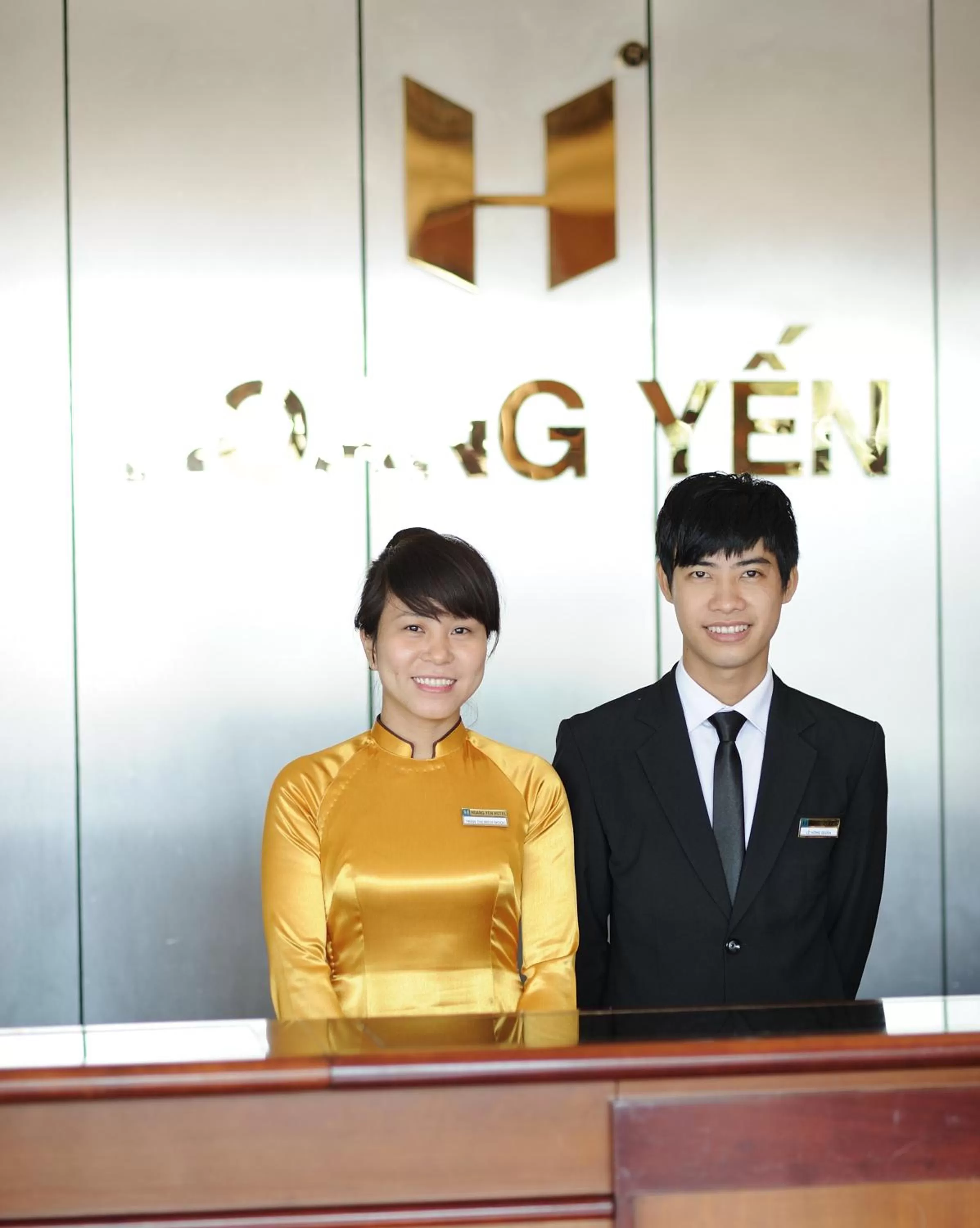 Staff in Hoang Yen Hotel
