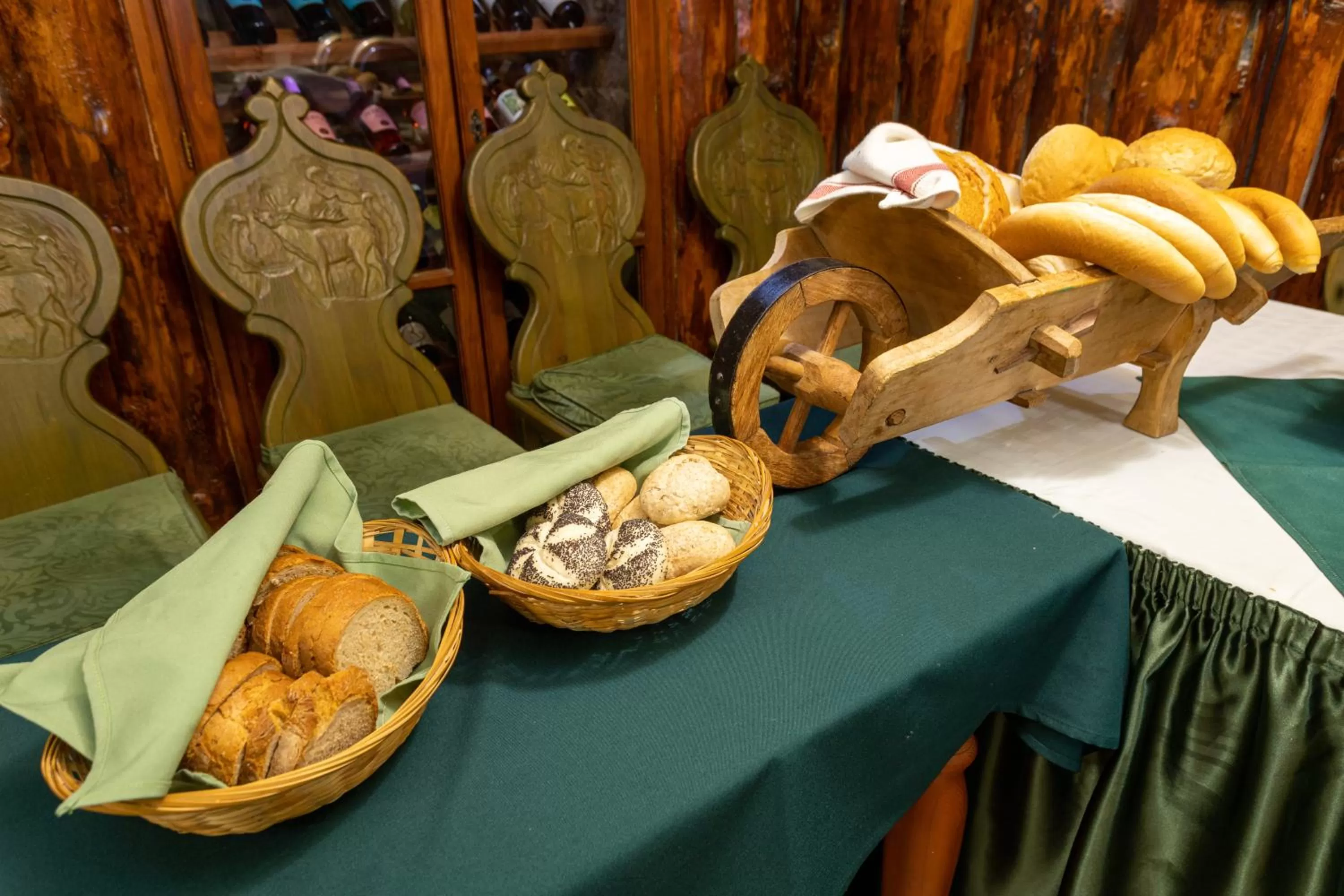 Buffet breakfast in Illés Hotel