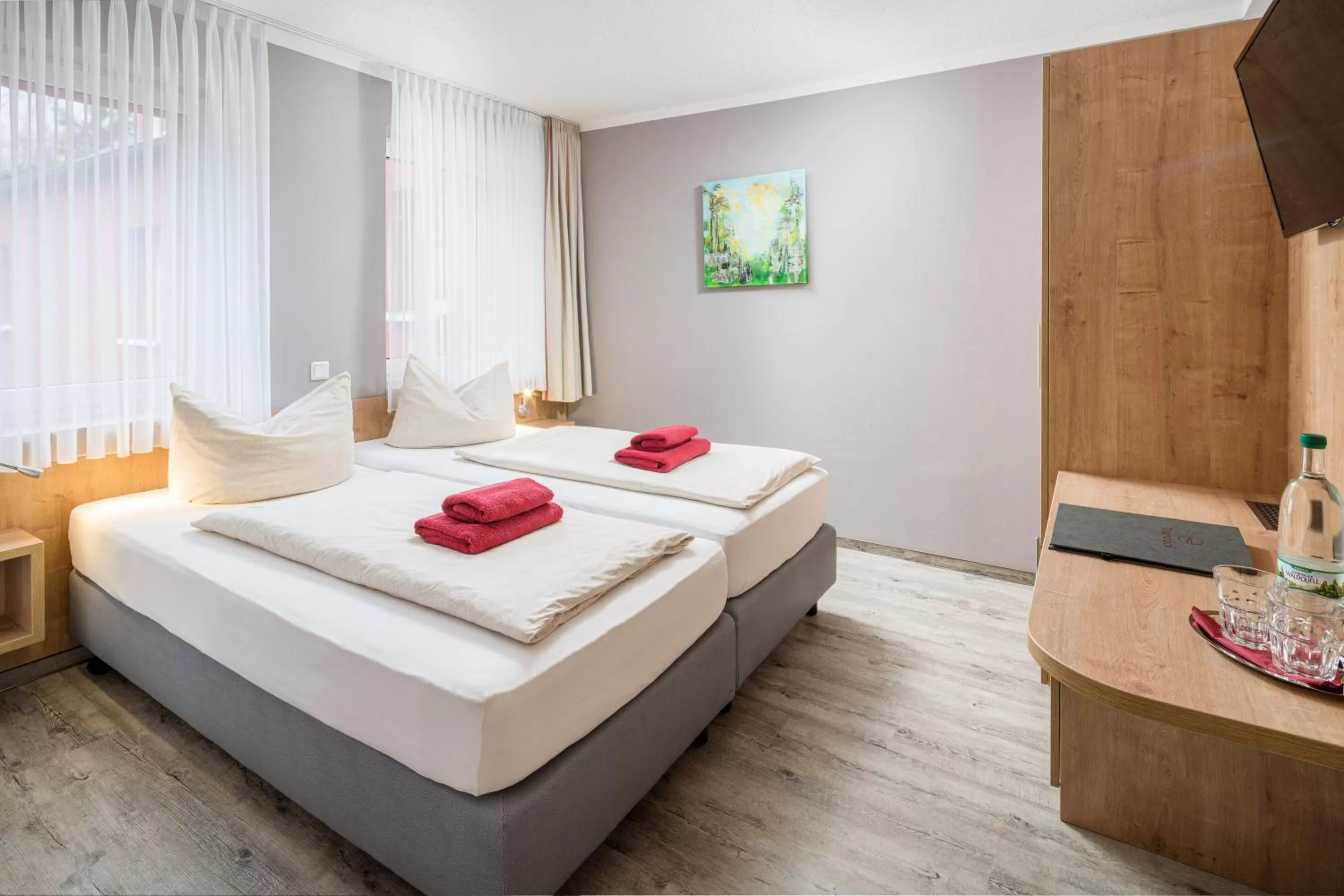 Bed in Hotel Traumblick