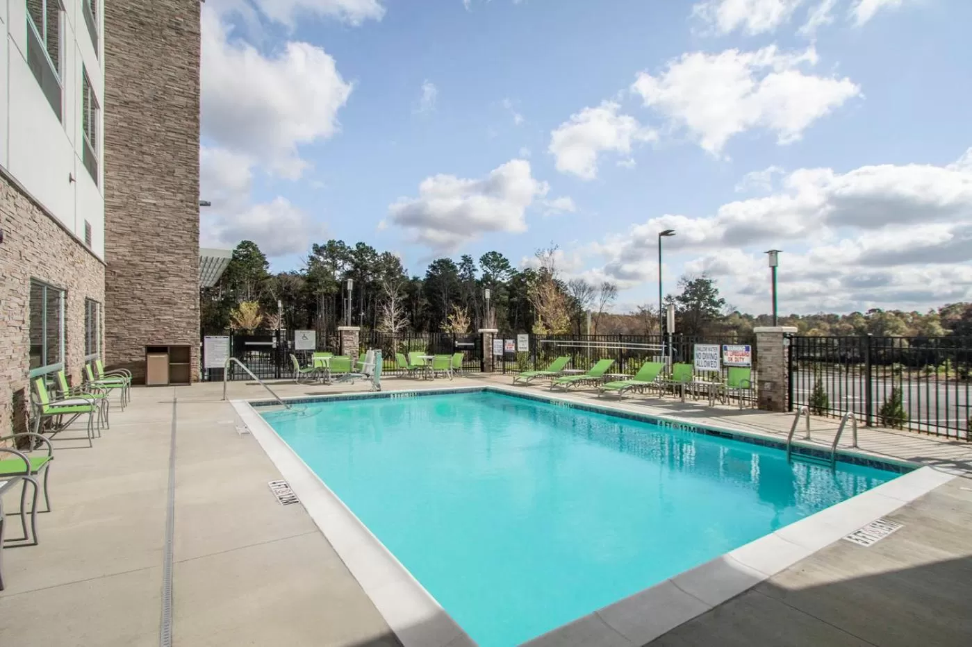 Pool view in Holiday Inn Express & Suites Charlotte Southwest by IHG