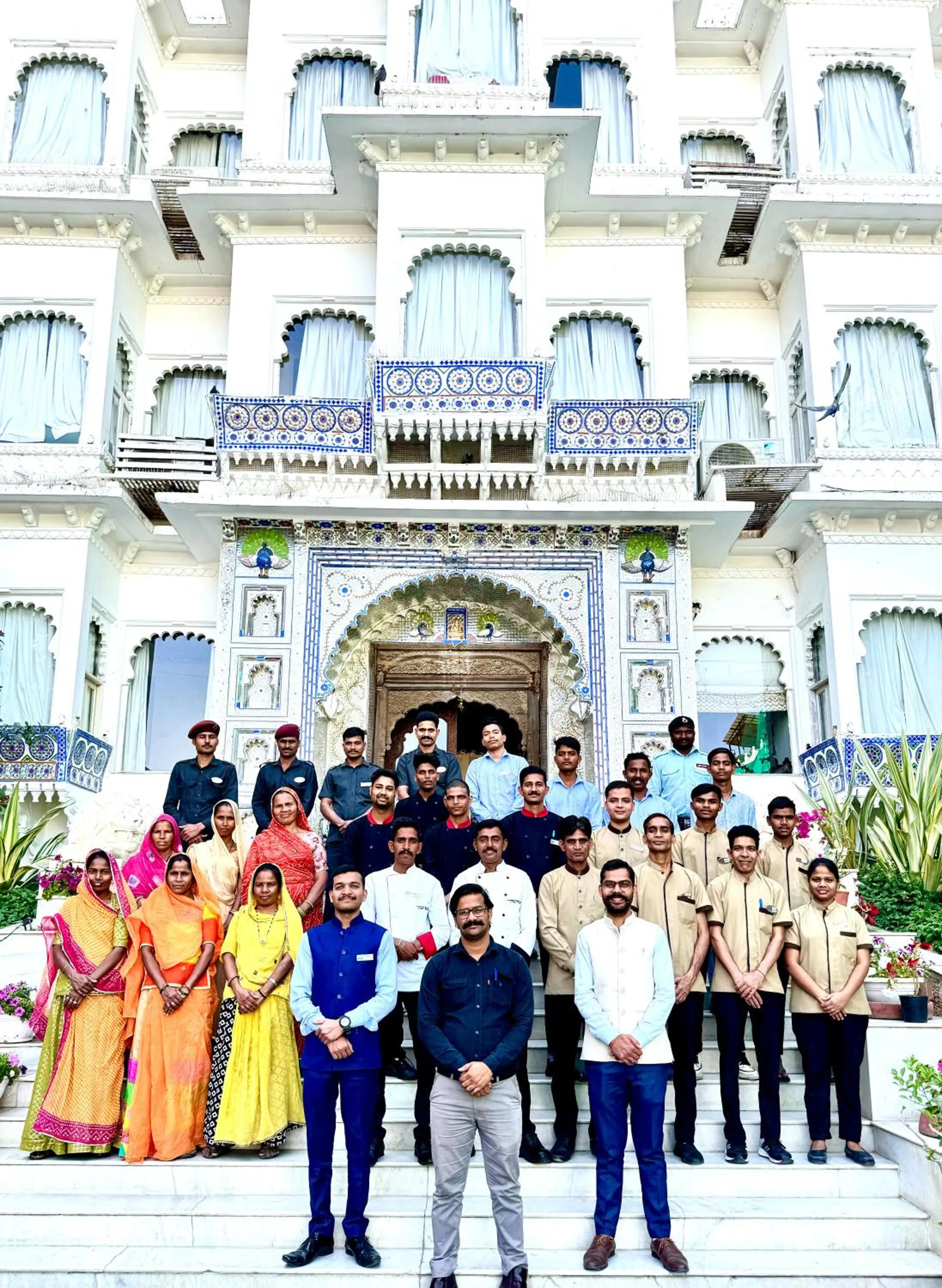 Staff in Hotel Udai Kothi