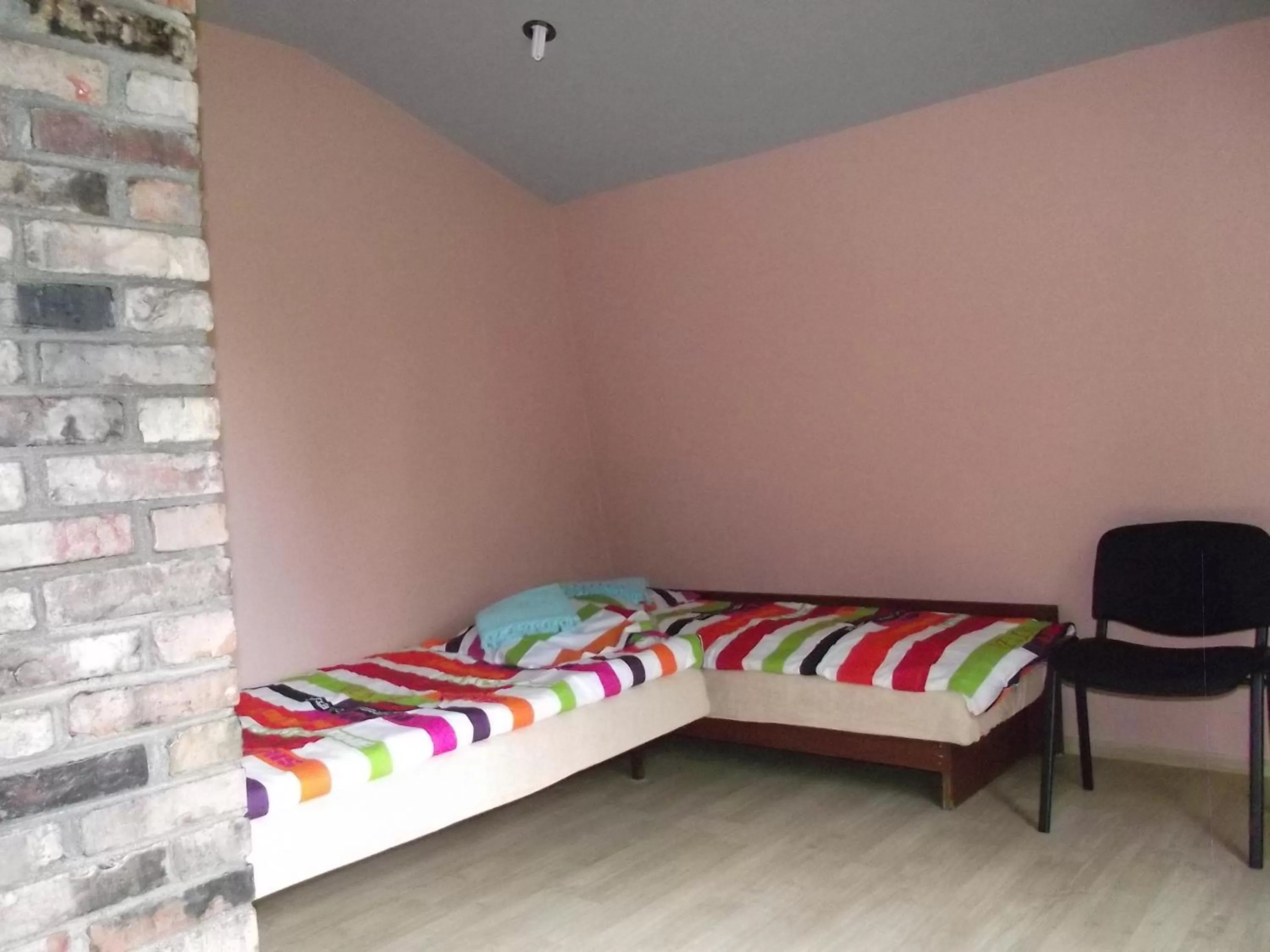 Bed in Nakvynė Rokiškyje