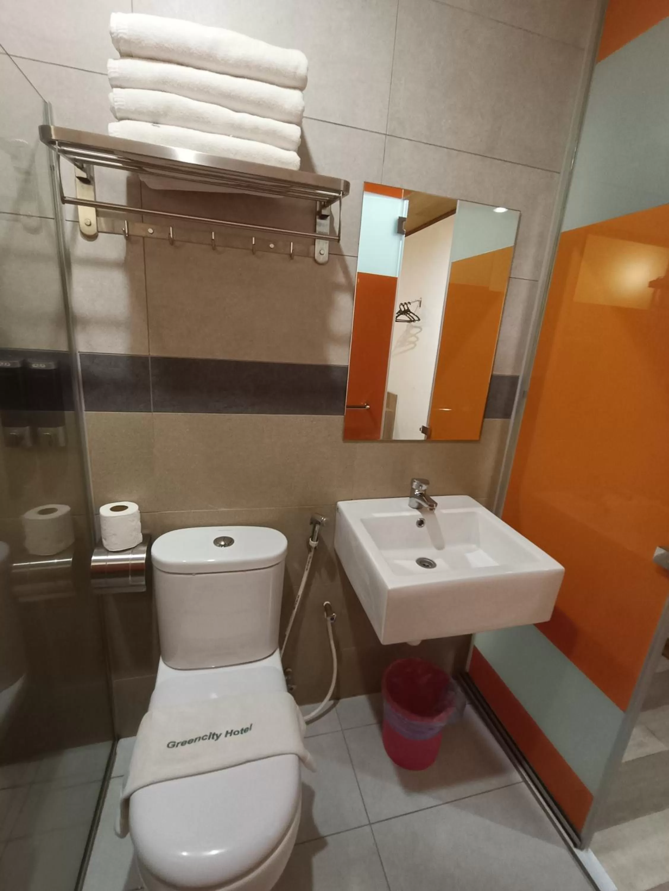 Bathroom in Greencity Hotel