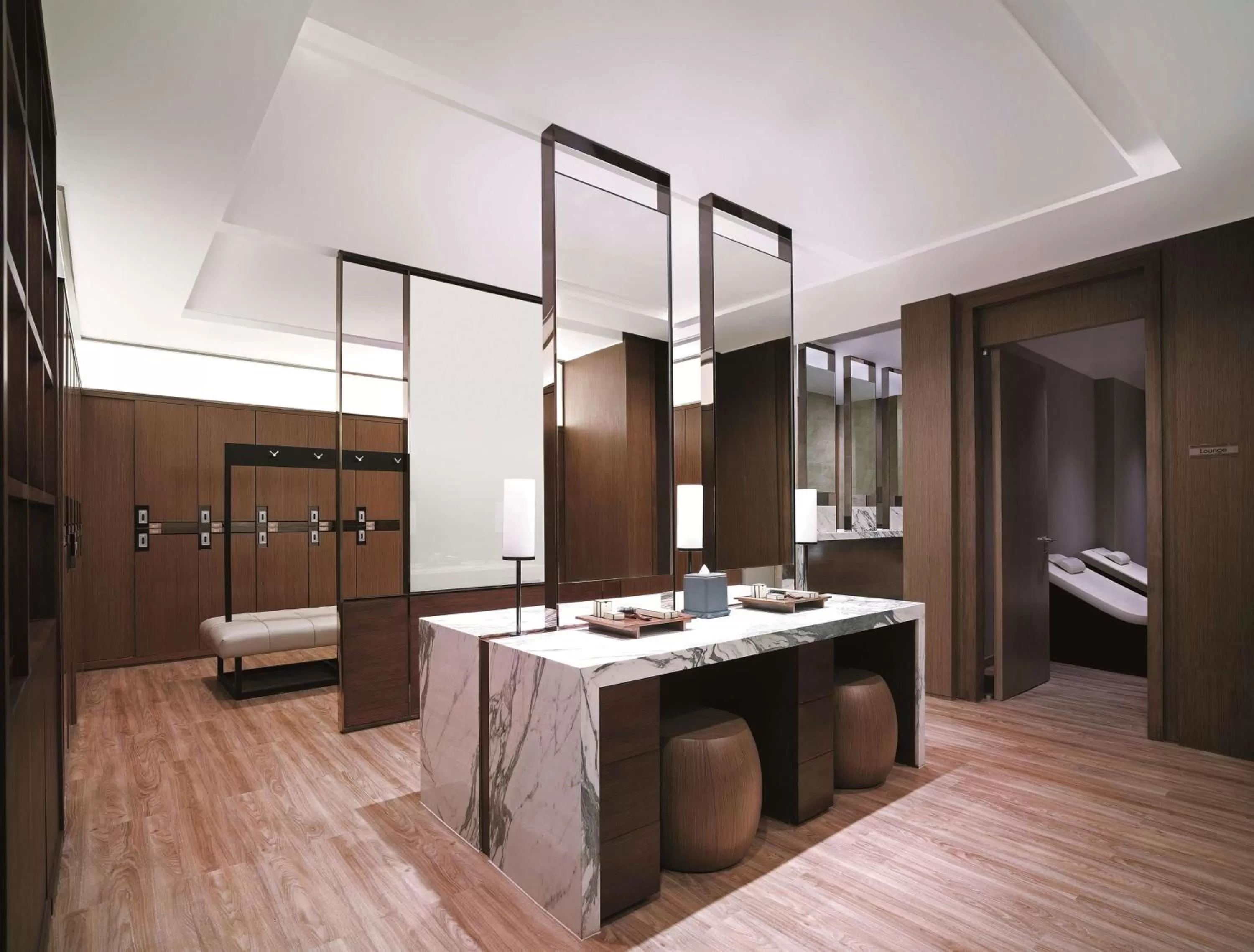 Fitness centre/facilities, Bed in Shangri-La Bangkok