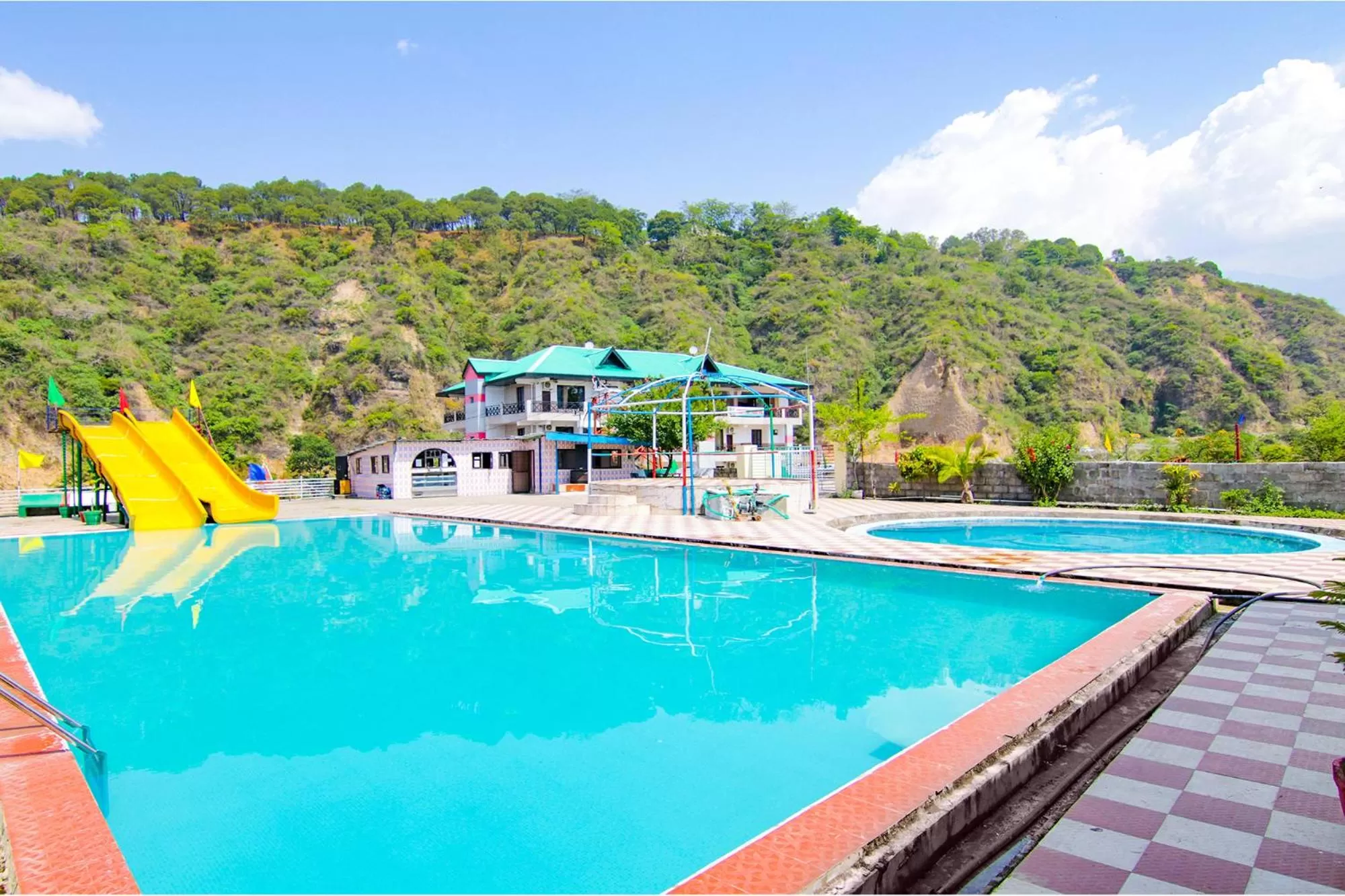 Mountain view, Swimming Pool in FabHotel Prime Wonder World Resort