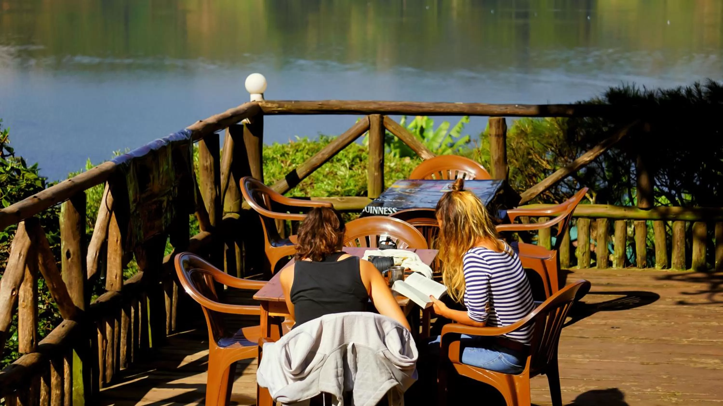 Balcony/Terrace in Bunyonyi Overland Resort