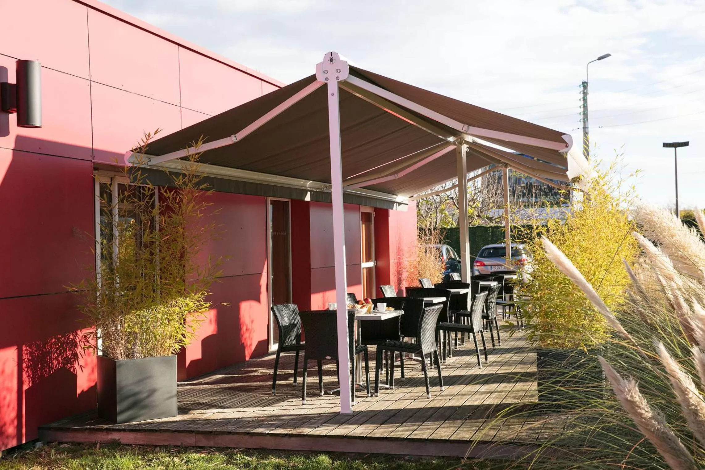 Balcony/Terrace in Hotel Clermont Estaing