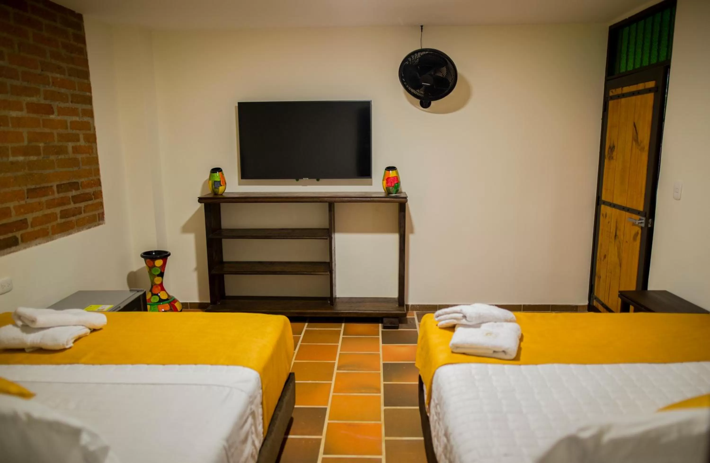 TV and multimedia, Bed in La Victoria Hotel Campestre