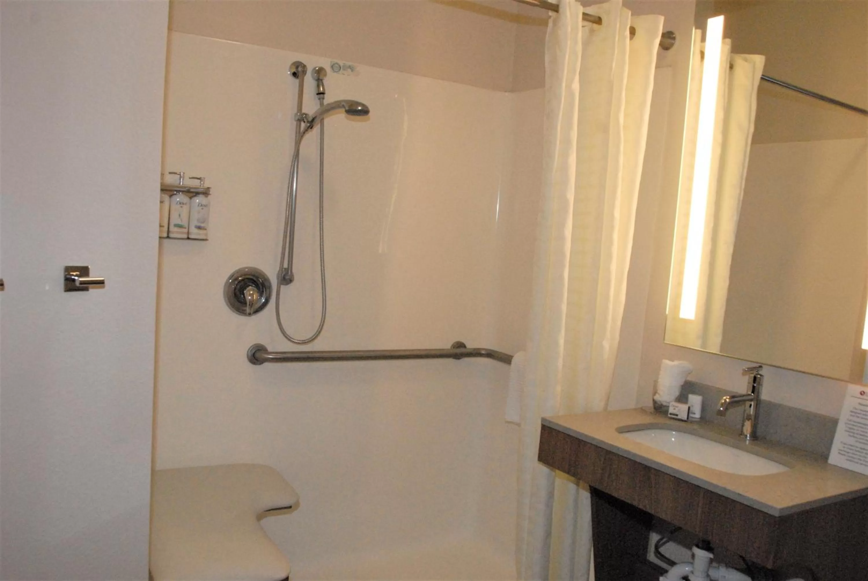 Bathroom in Candlewood Suites Tallahassee by IHG