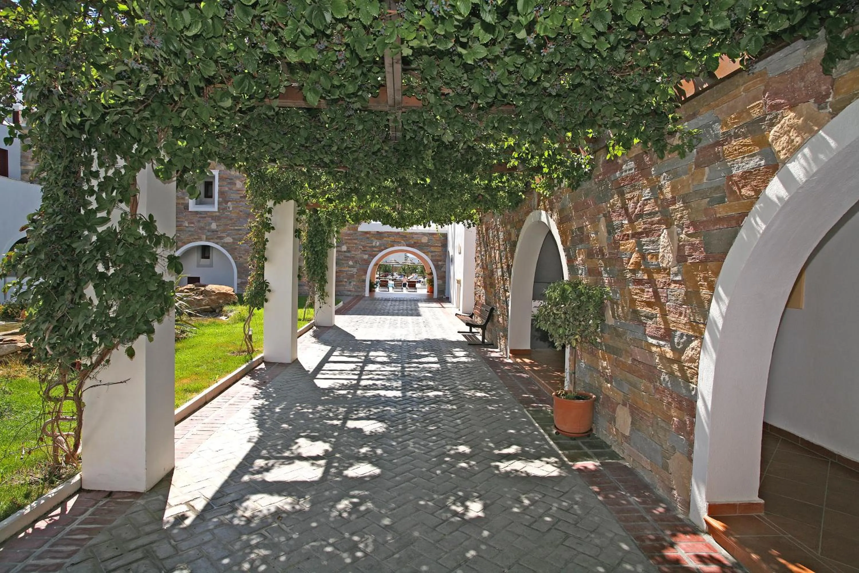 Garden in Naxos Resort Beach Hotel