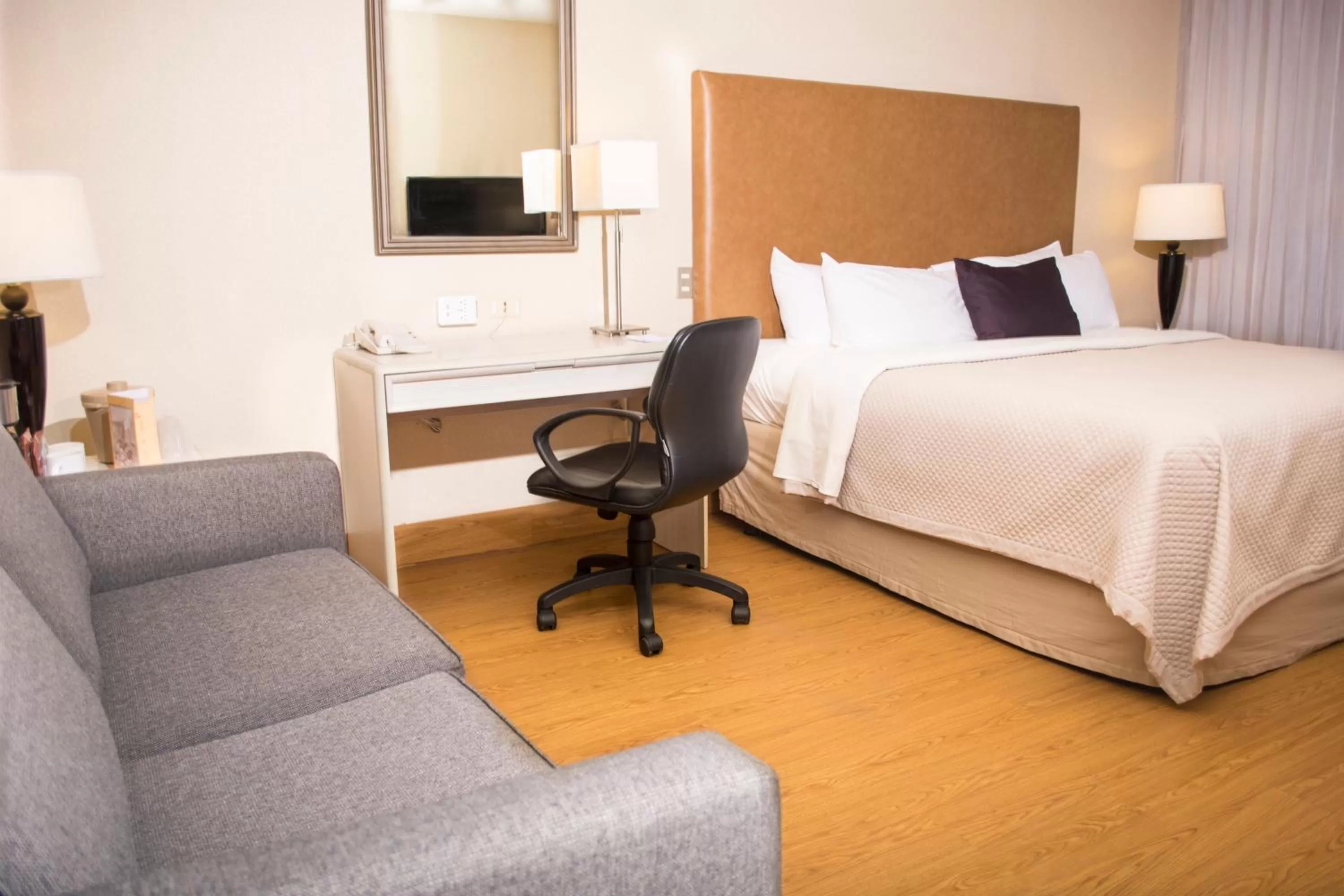 Bed in iStay Hotel Ciudad Juarez