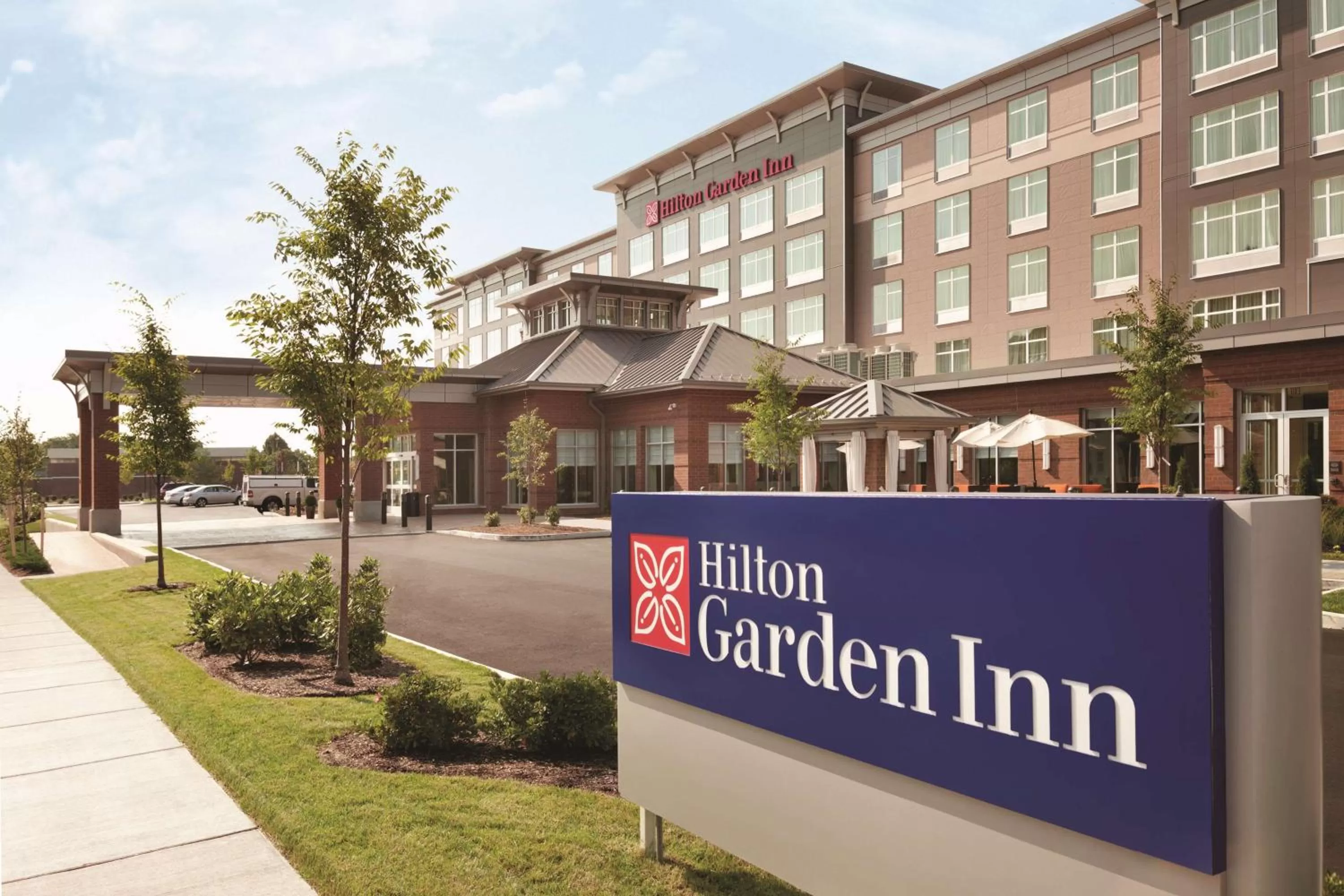 Property building in Hilton Garden Inn Boston Logan Airport
