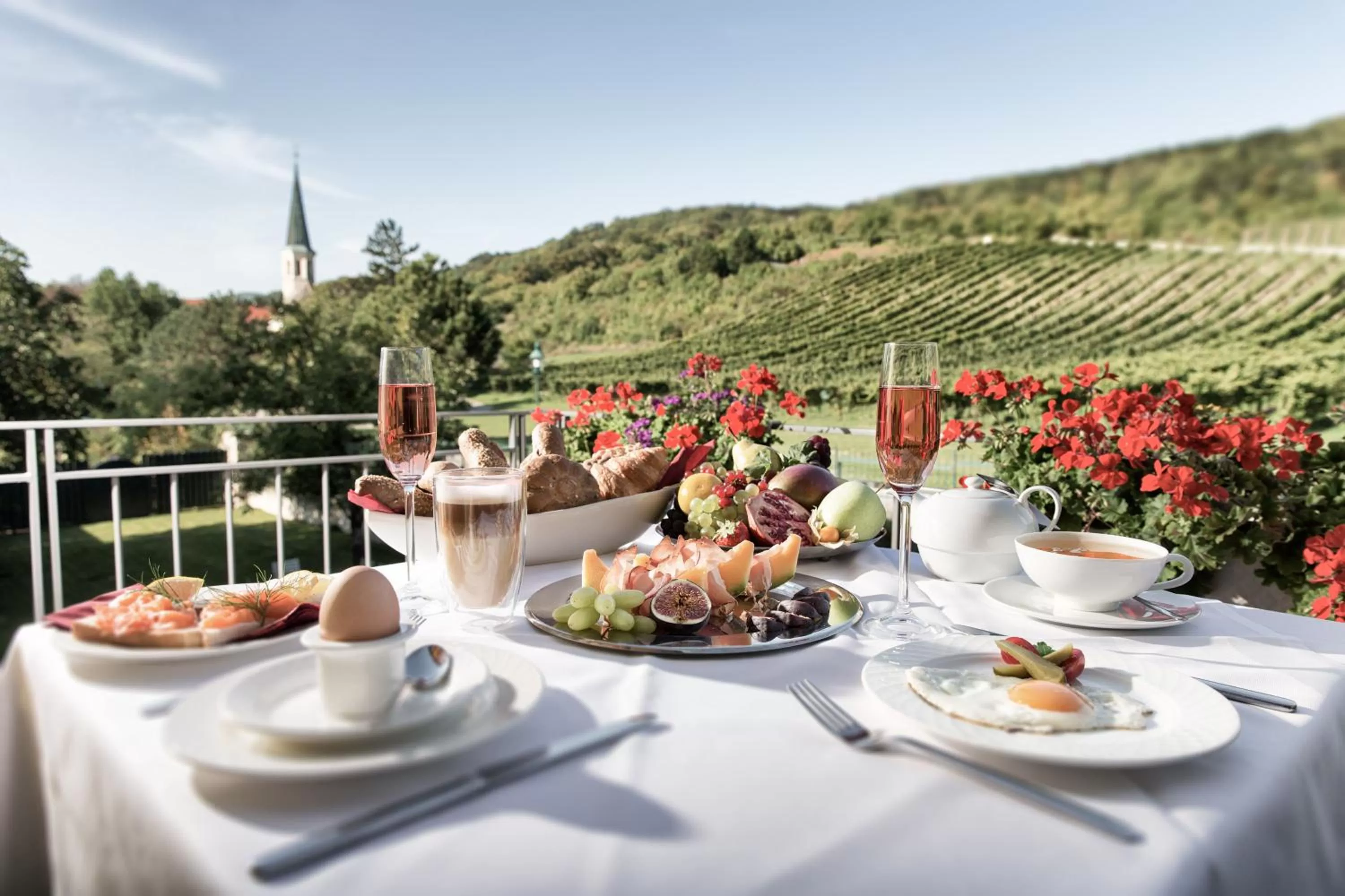 Balcony/Terrace in Hotel Turmhof