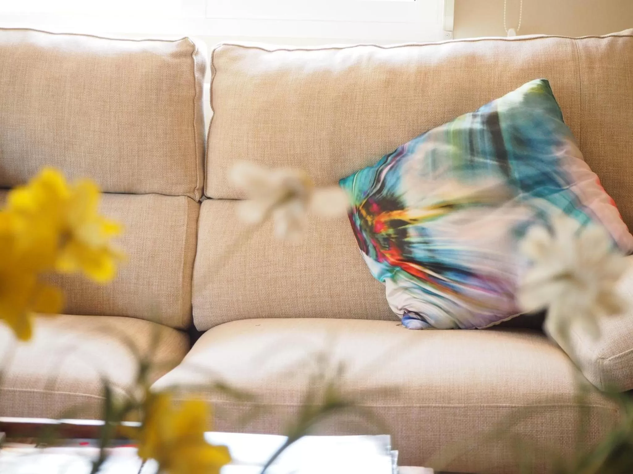 Living room in Hotel Noguera Mar