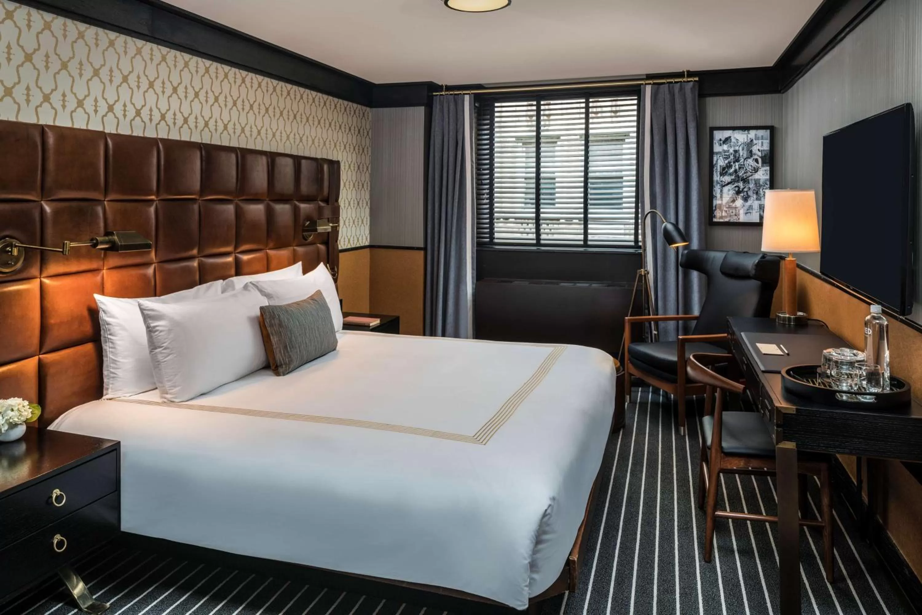 Photo of the whole room, Bed in Gild Hall, A Thompson Hotel, by Hyatt