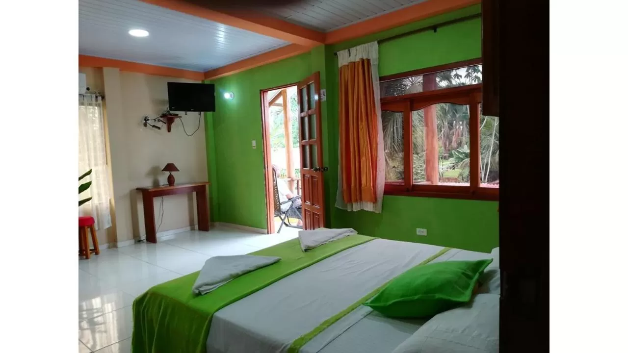 Bed in Cabañas Yakuruna