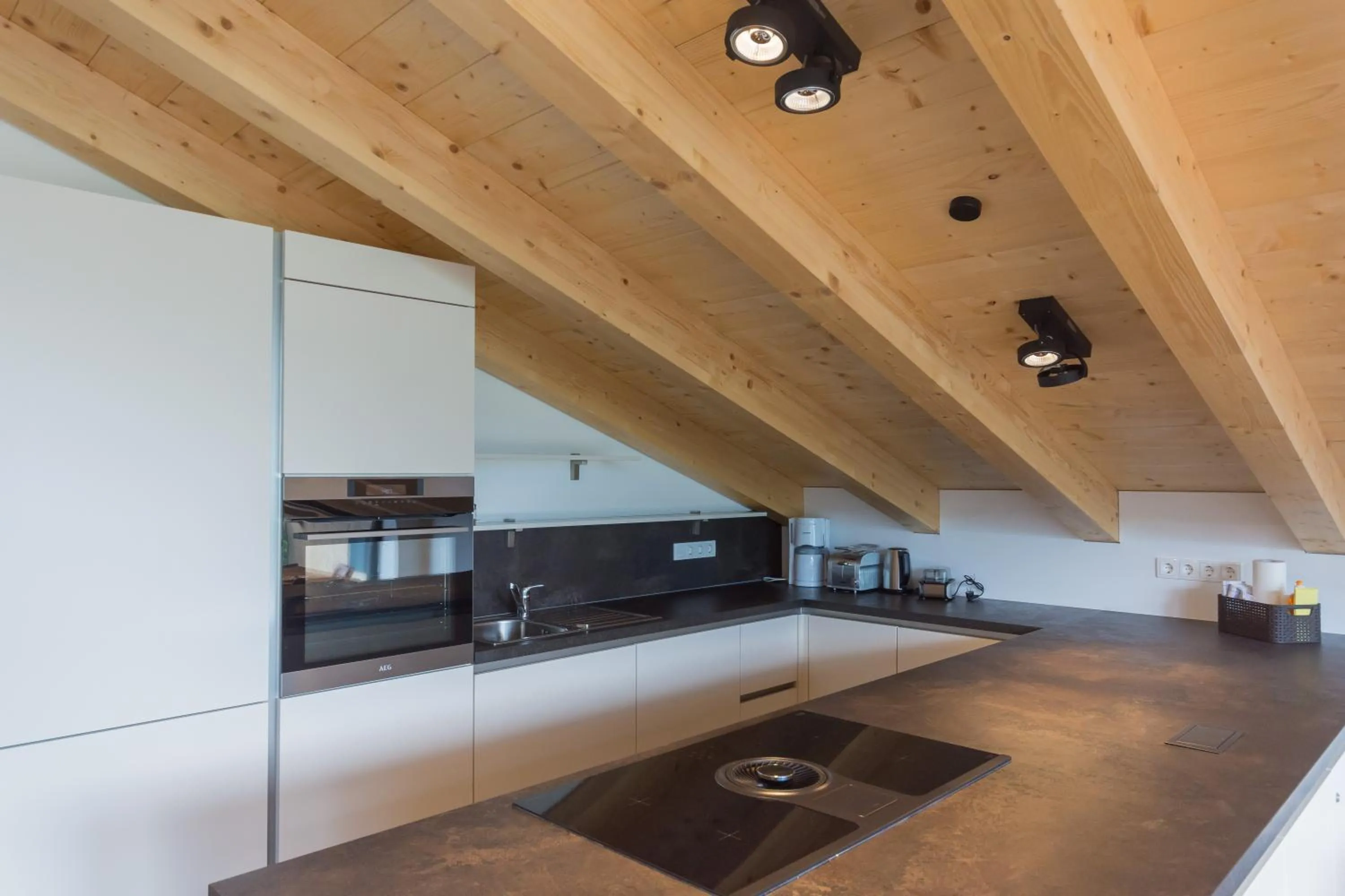 Kitchen or kitchenette, Kitchen/Kitchenette in Schönblick Residence - Absolut Alpine Apartments