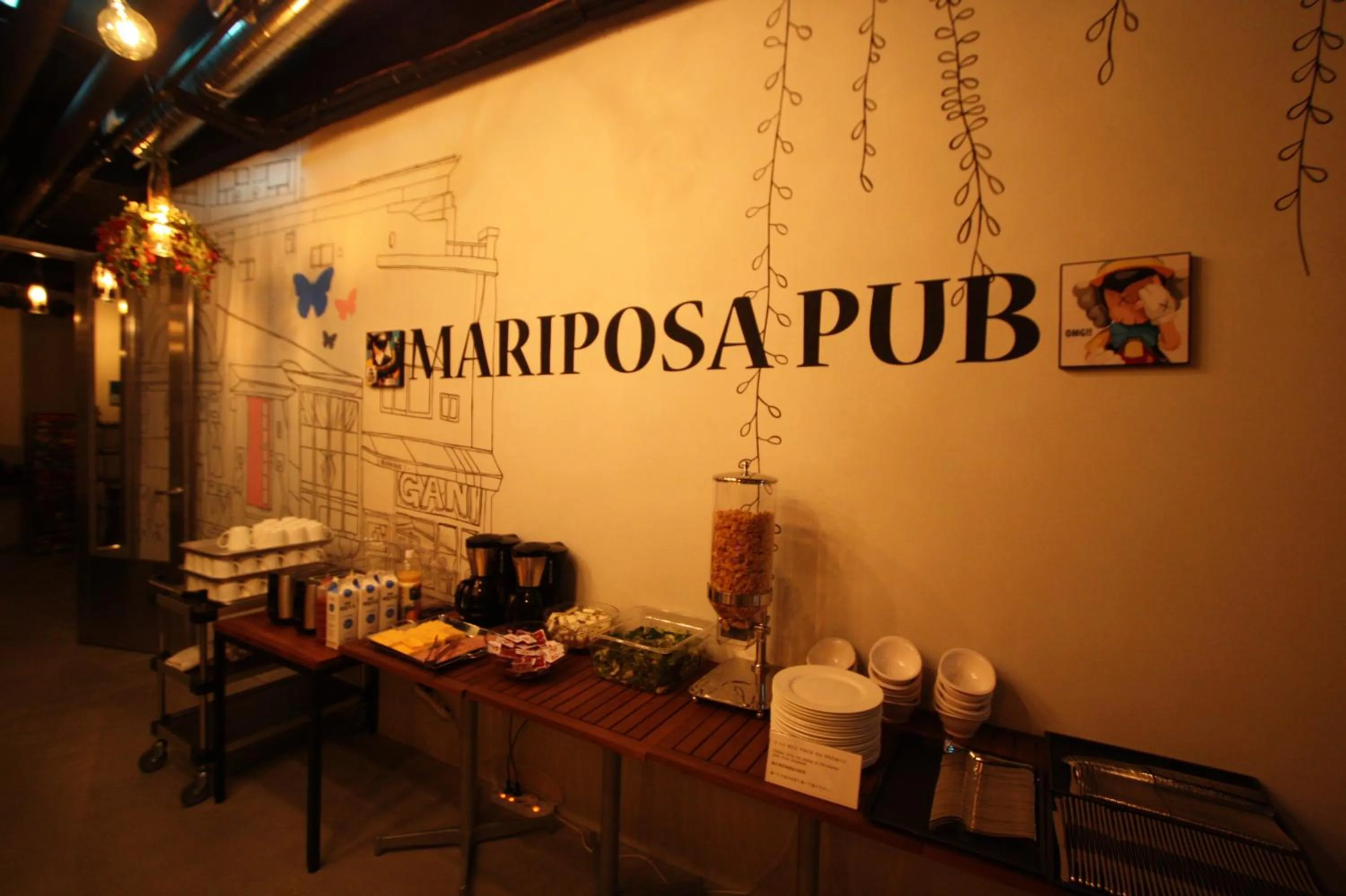 Restaurant/places to eat in Nabi Hostel