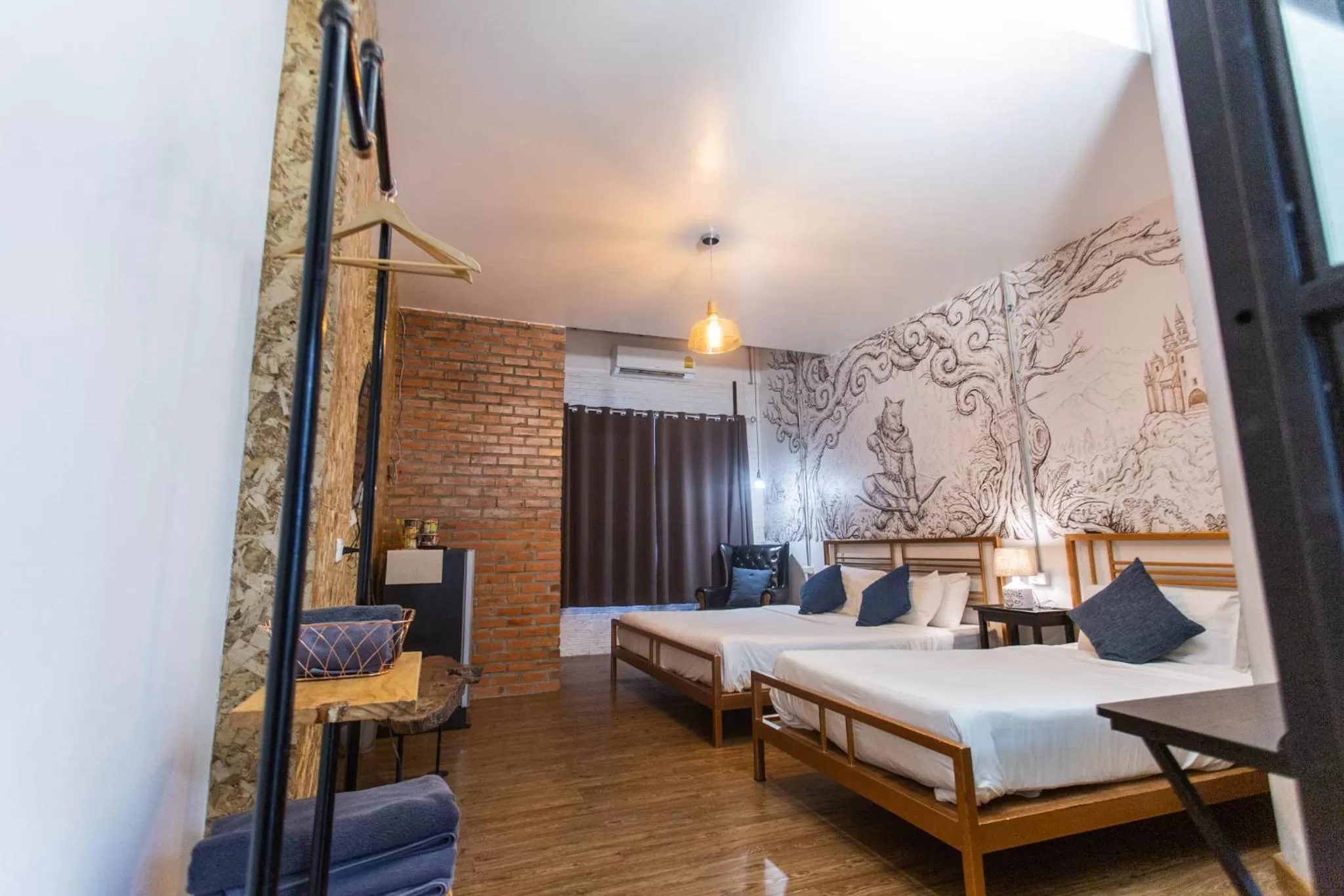 Bed in Indiego Space