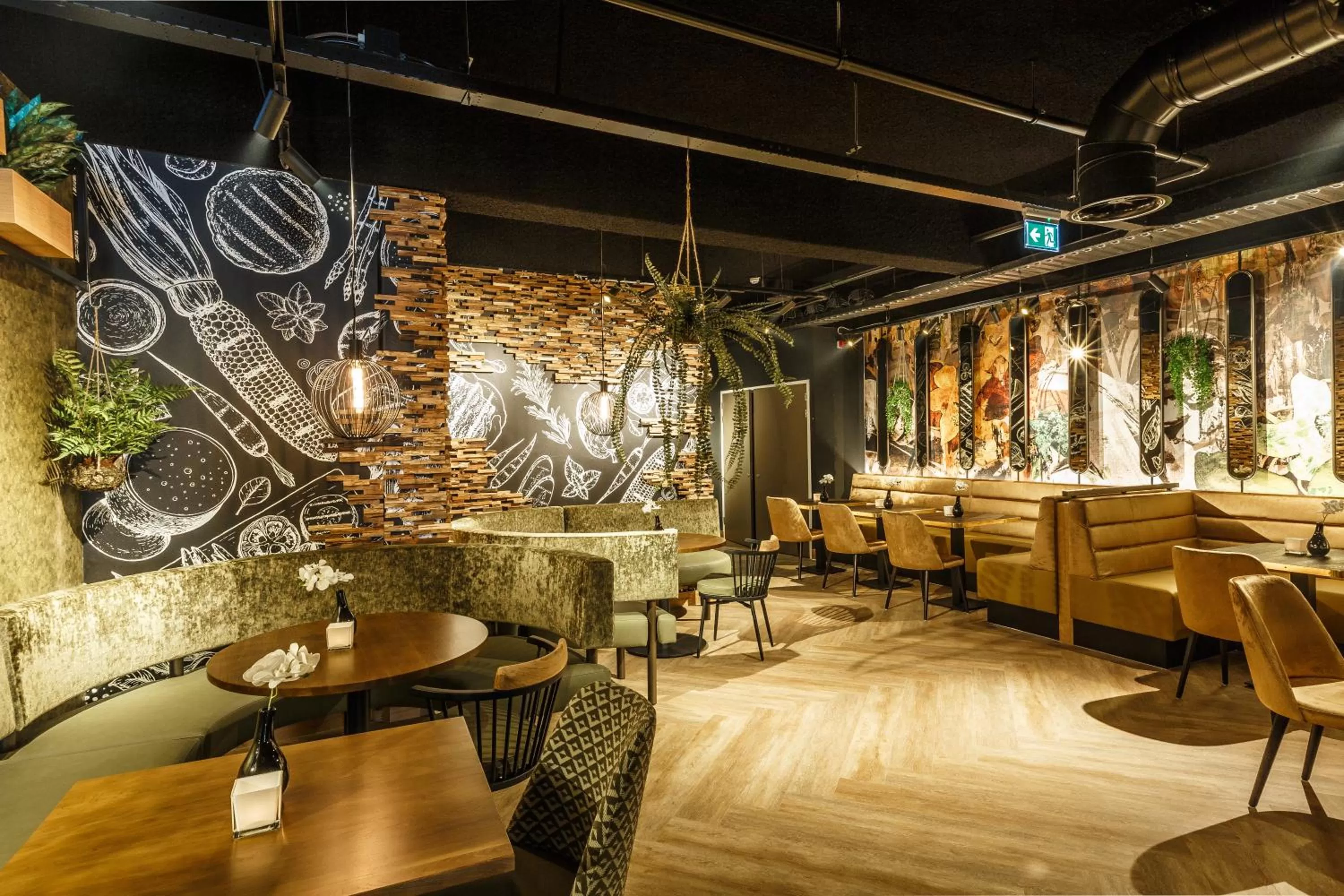 Restaurant/places to eat in Fletcher Hotel Paleis Stadhouderlijk Hof