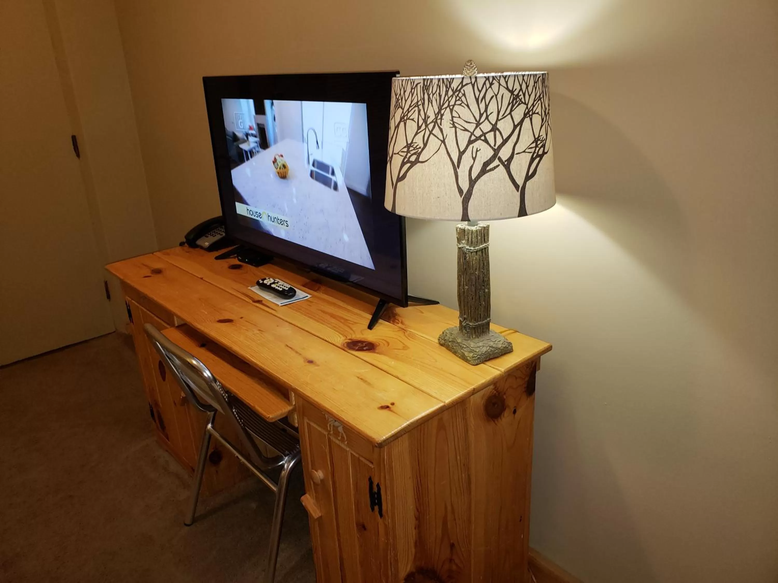 TV/Entertainment Center in Willard Munger Inn