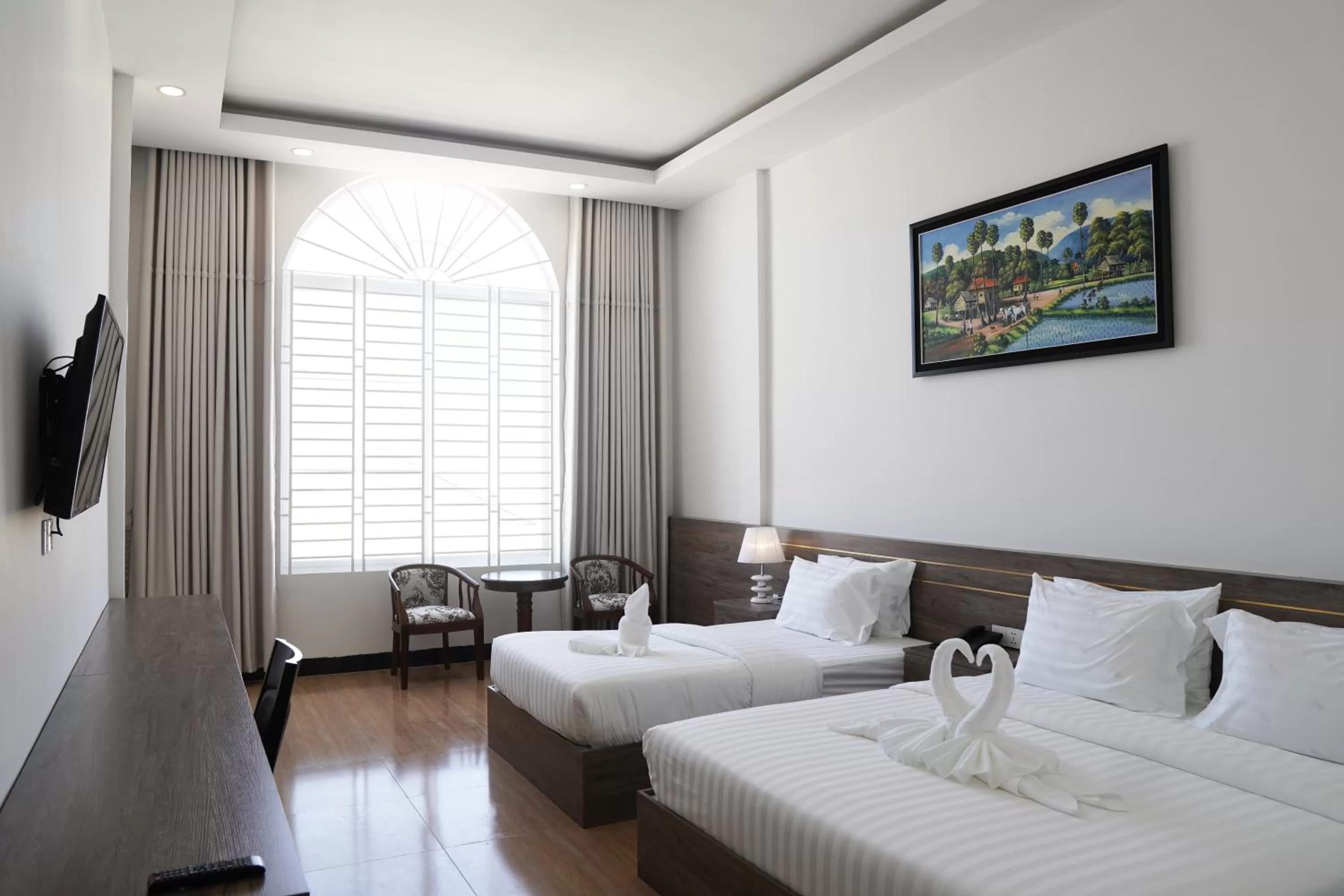 Photo of the whole room, Bed in Apple Hotel Three - Phnom Penh