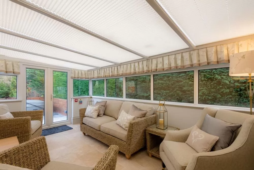 Seating area in Crossbasket Castle, Hotel & Restaurant
