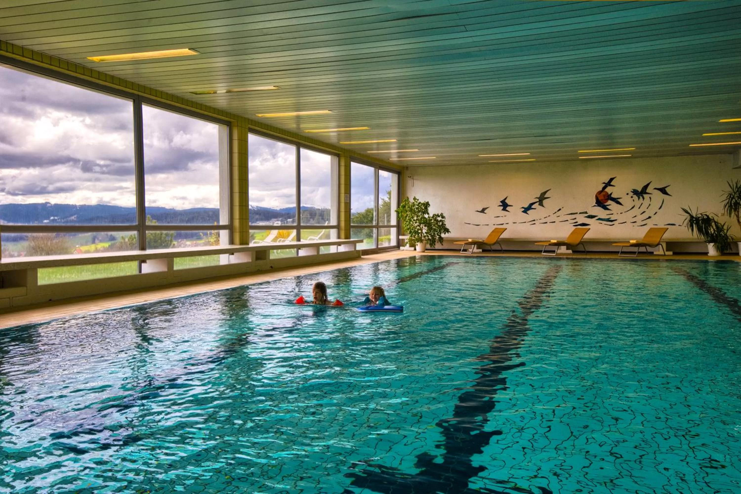Swimming pool in JUFA Hotel Schwarzwald